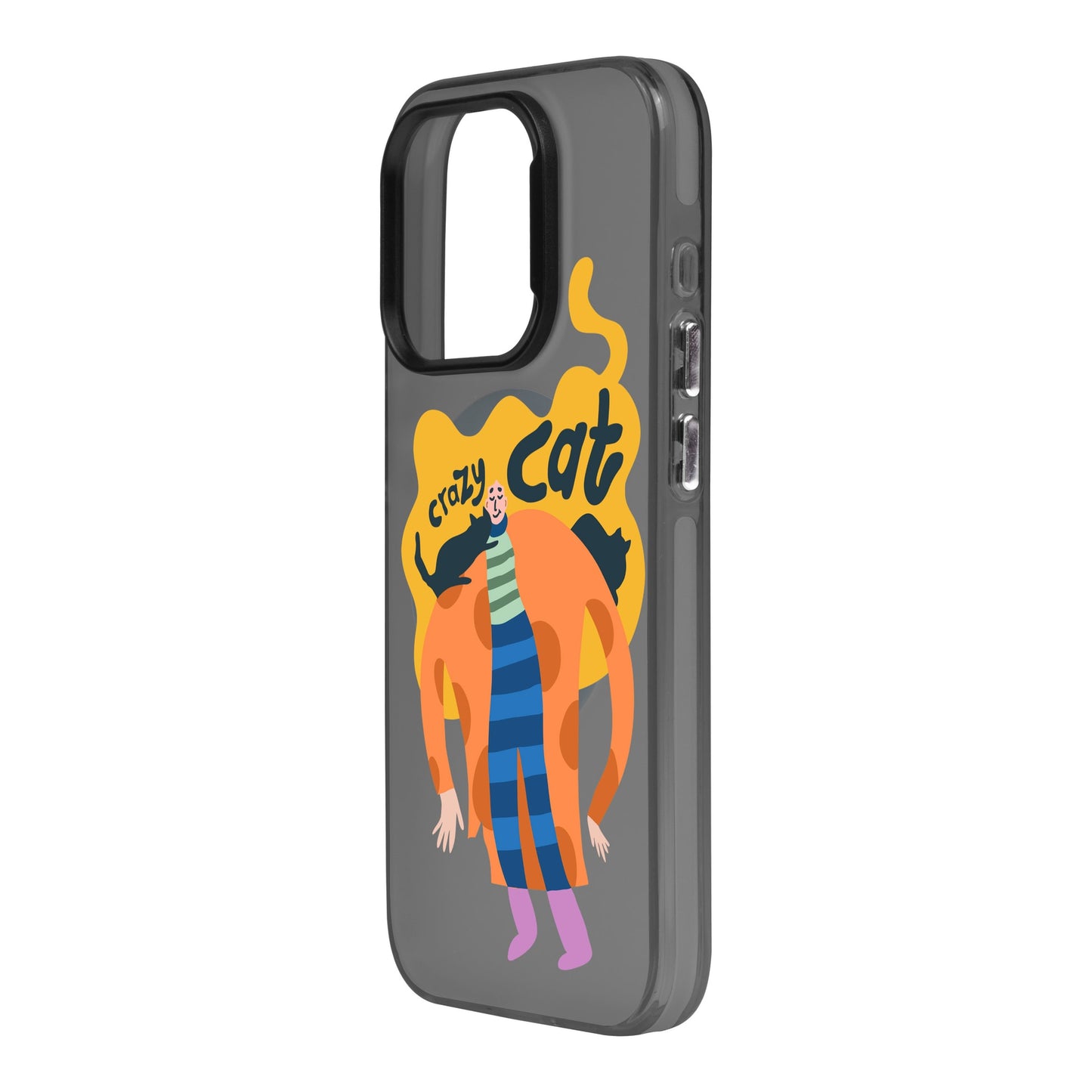 CRAZY CAT-iPhone 15 Pro Max Hold Kılıf MagSafe Özellikli