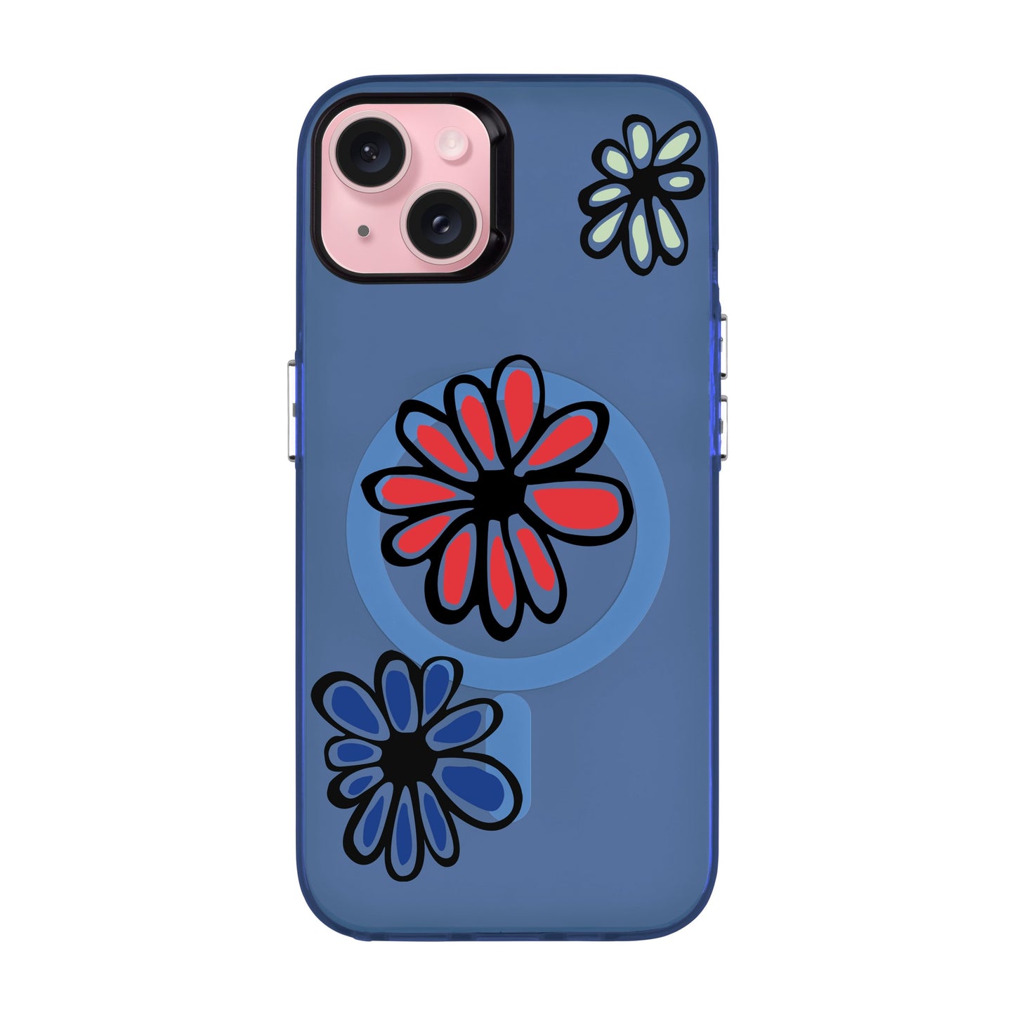 FLORIST-iPhone 15 Plus Hold Kılıf MagSafe Özellikli