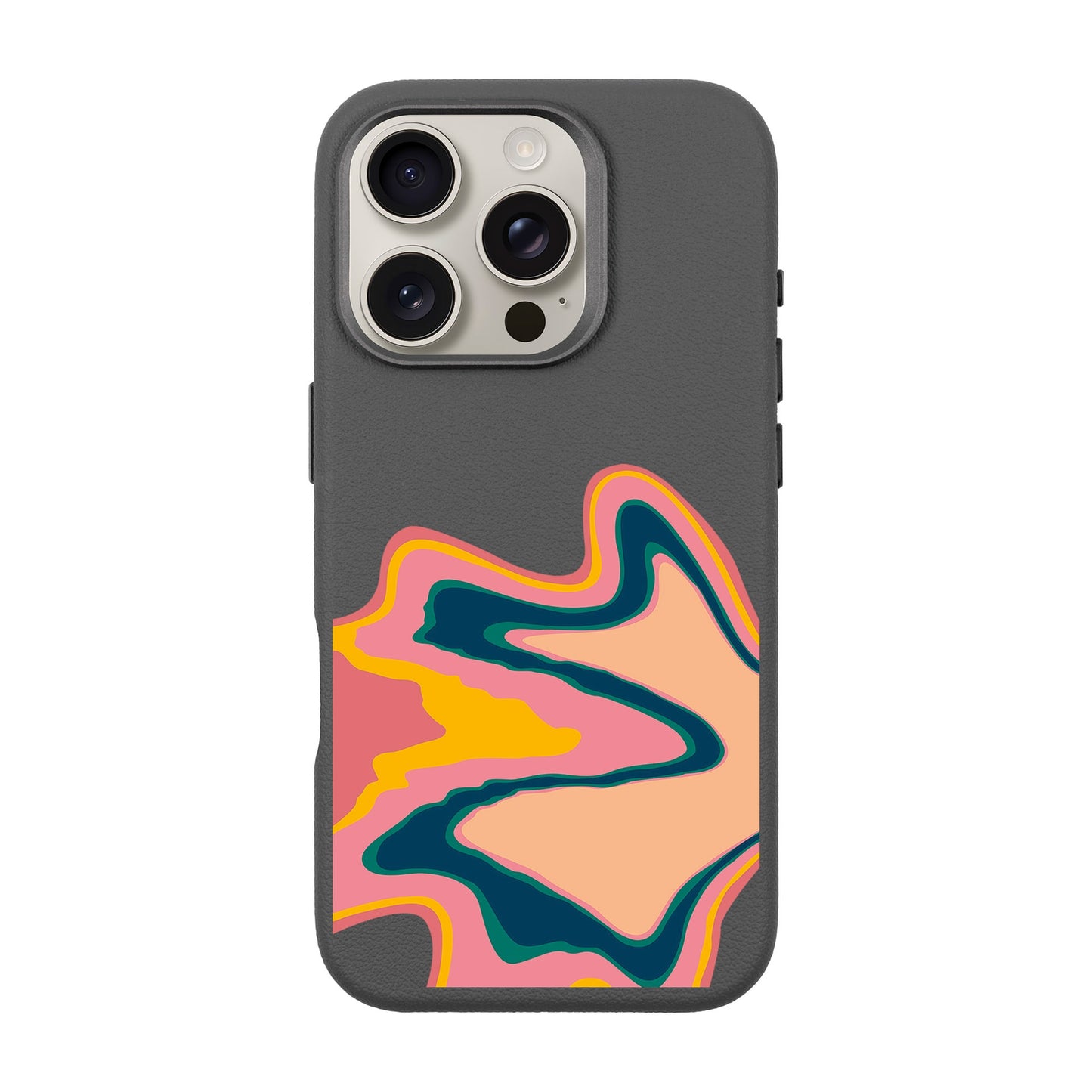 US IN ESSENCE-iPhone 16 Pro Leather Premium Kılıf MagSafe Özellikli