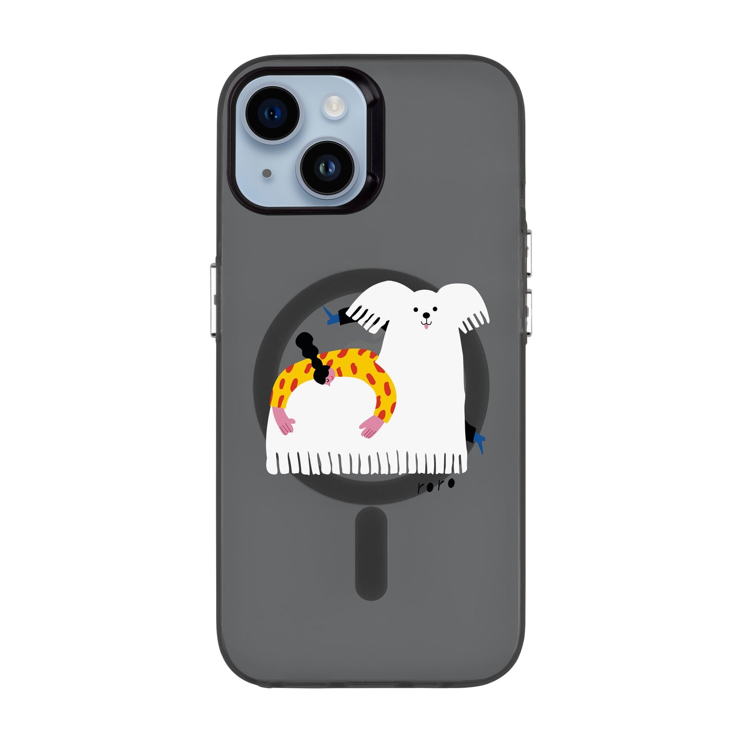 FANCY DOG-iPhone 14 Hold Kılıf MagSafe Özellikli