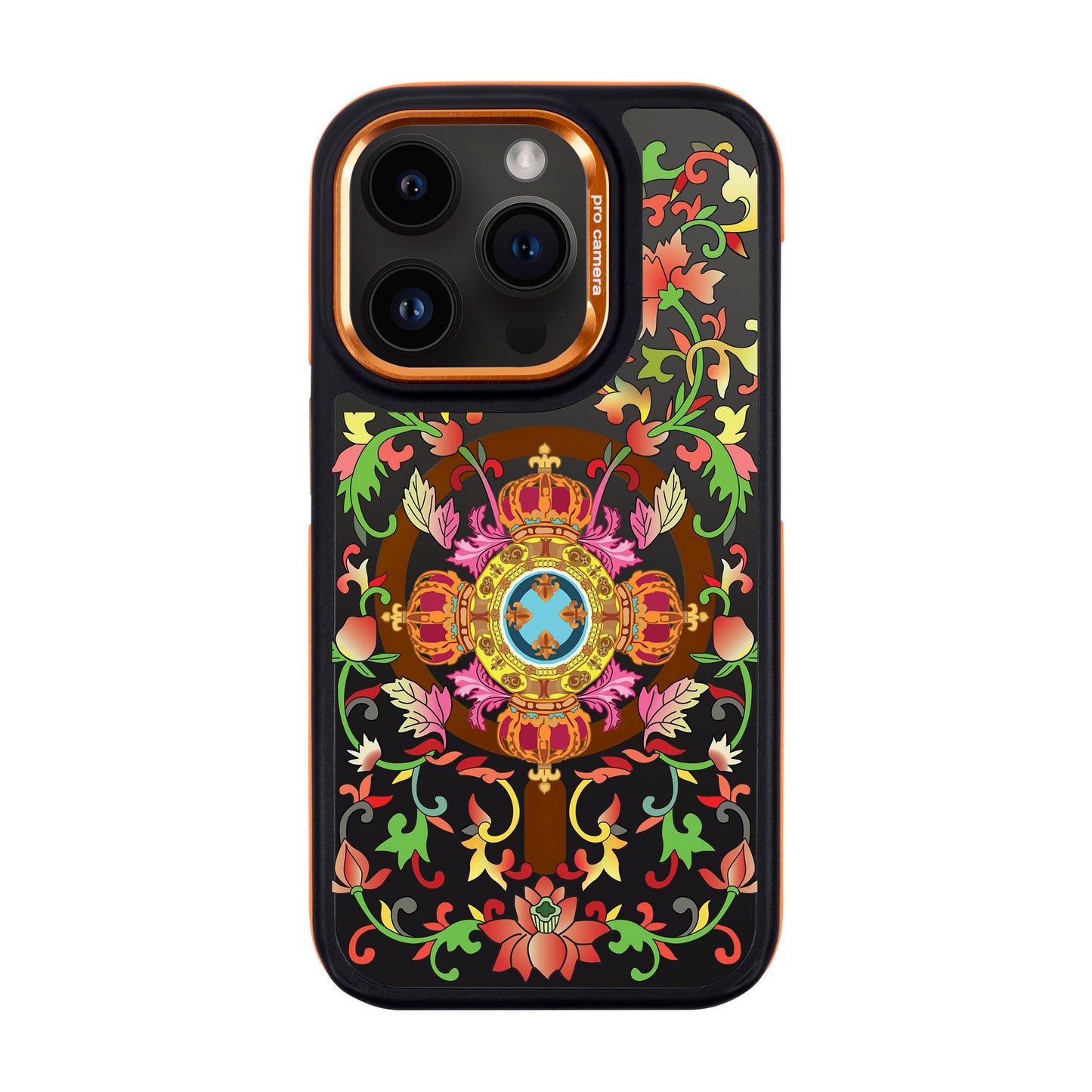SPIRAL-iPhone 14 Pro Dark Kılıf MagSafe Özellikli