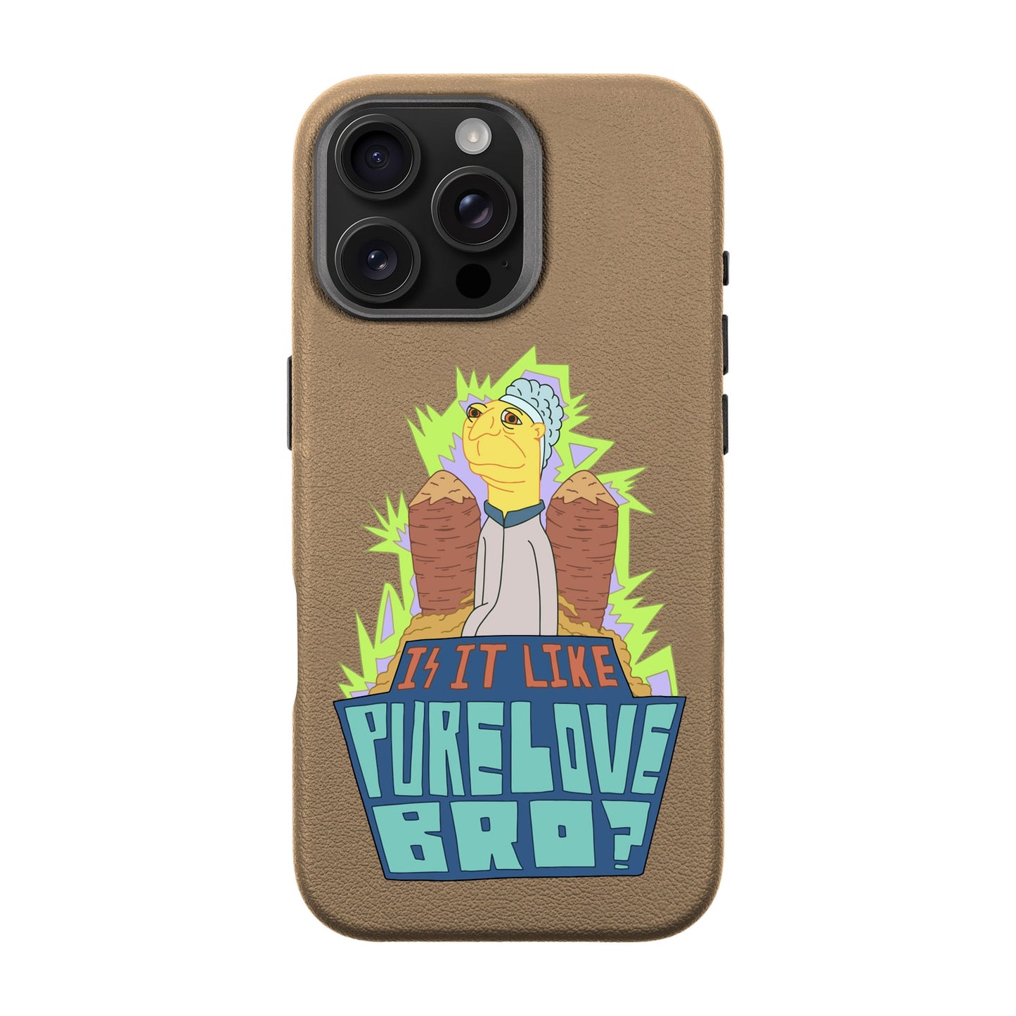 PURE LOVE-iPhone 16 Pro Max Leather Premium Kılıf MagSafe Özellikli