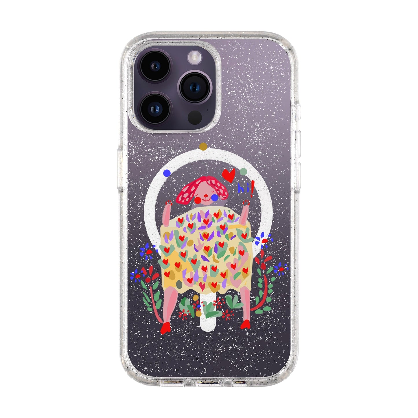 ÜÇ TOP-iPhone 14 Pro Max Shiny Kılıf MagSafe Özellikli