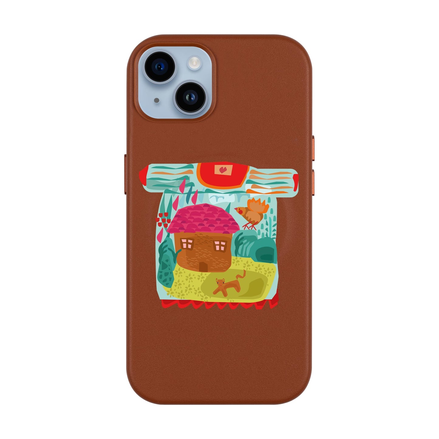 SİHİRLİ KAZAK-iPhone 14 Plus Leather Kılıf MagSafe Özellikli