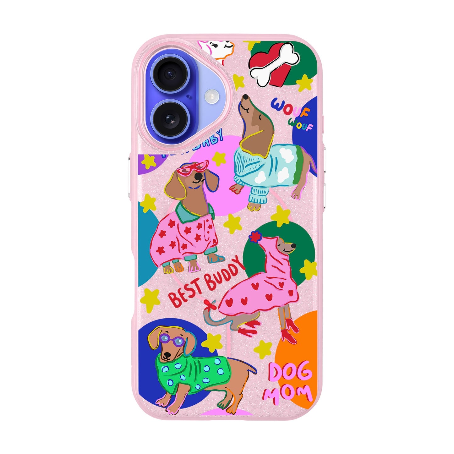 DOG MOM-iPhone 16 Radiant Kılıf MagSafe Özellikli