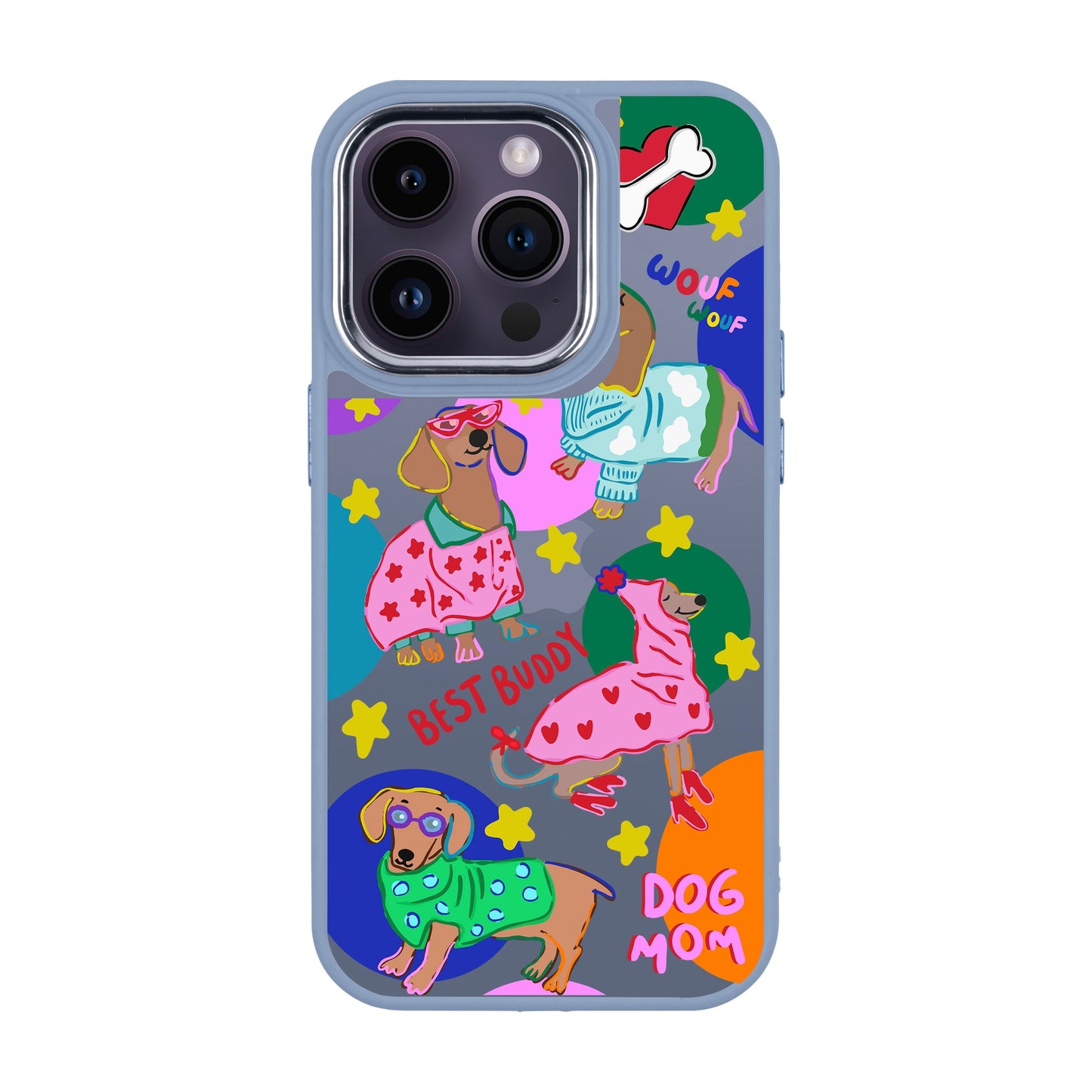 DOG MOM-iPhone 13 Pro Proof Kılıf