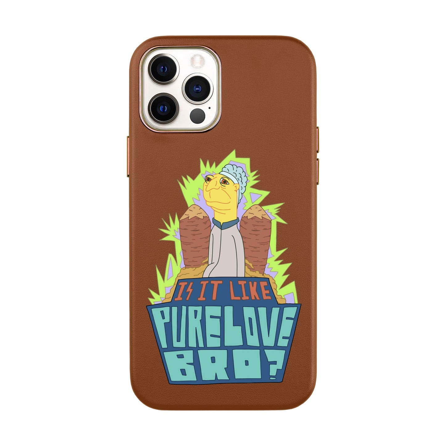 PURE LOVE-iPhone X / Xs Leather Kılıf