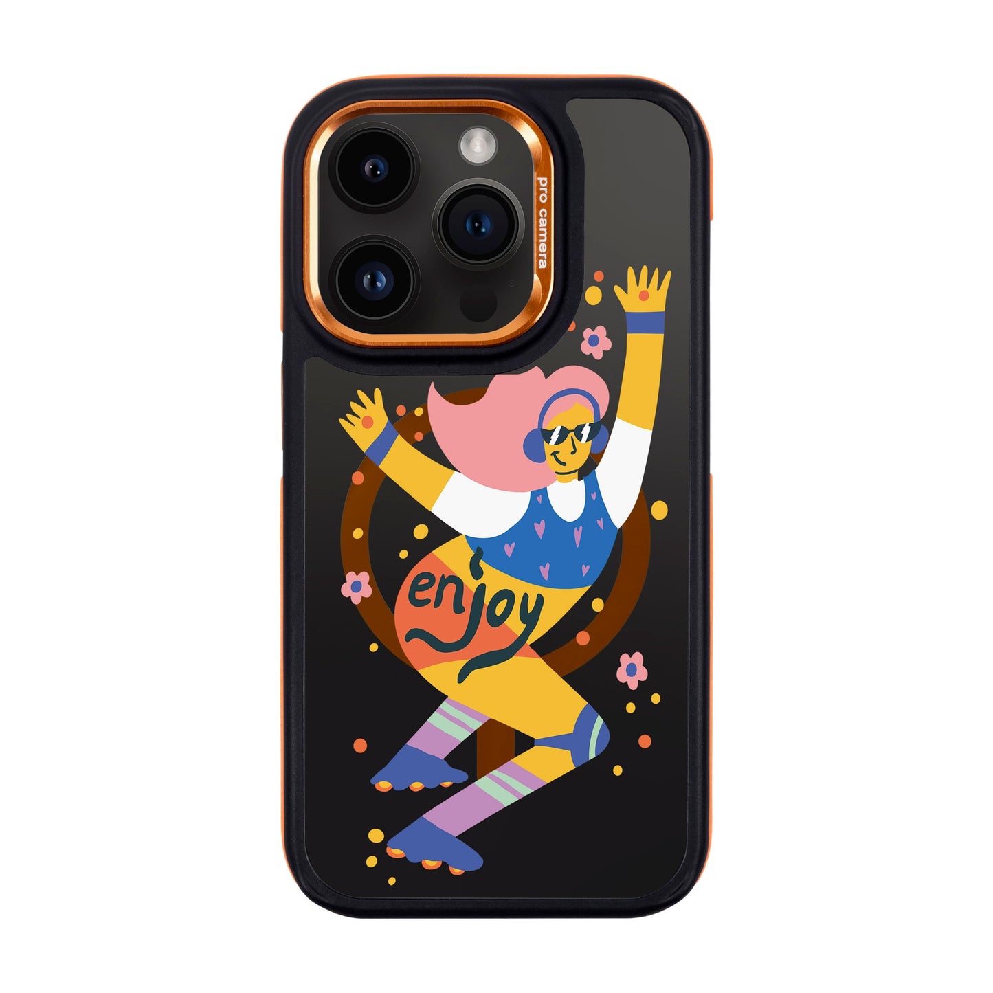 ENJOY-iPhone 14 Pro Dark Kılıf MagSafe Özellikli