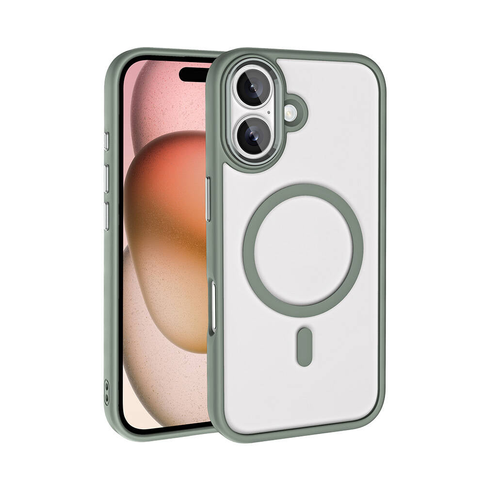 NEW-iPhone 16 Hyaline Kılıf MagSafe Özellikli
