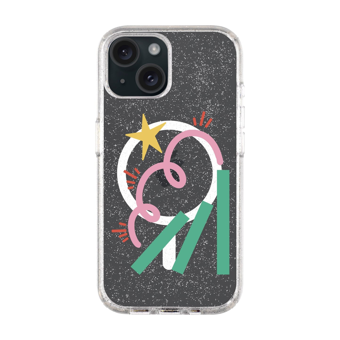 DOMINO-iPhone 15 Shiny Kılıf MagSafe Özellikli