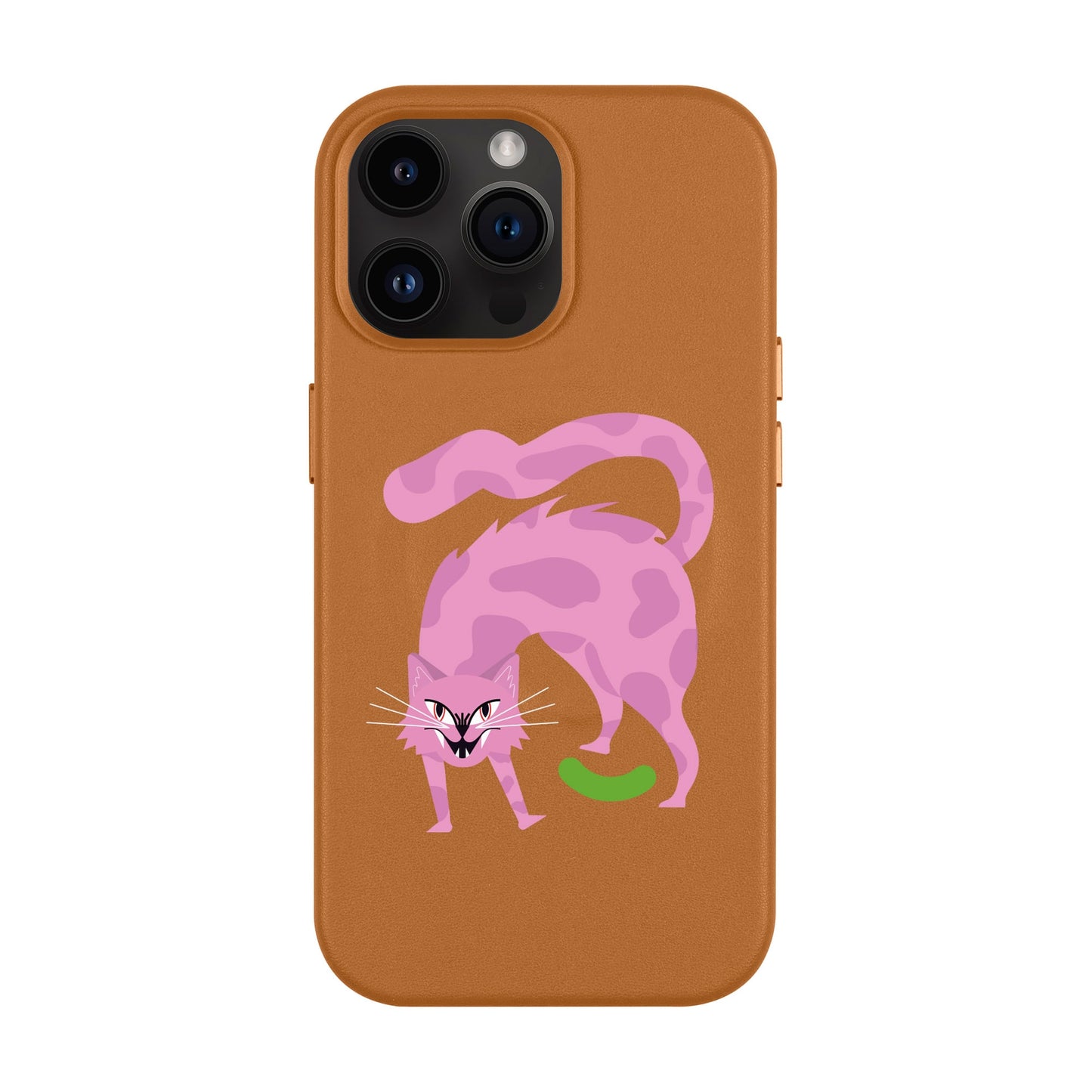 GRUMBLEPAWS-iPhone 14 Pro Max Leather Kılıf MagSafe Özellikli