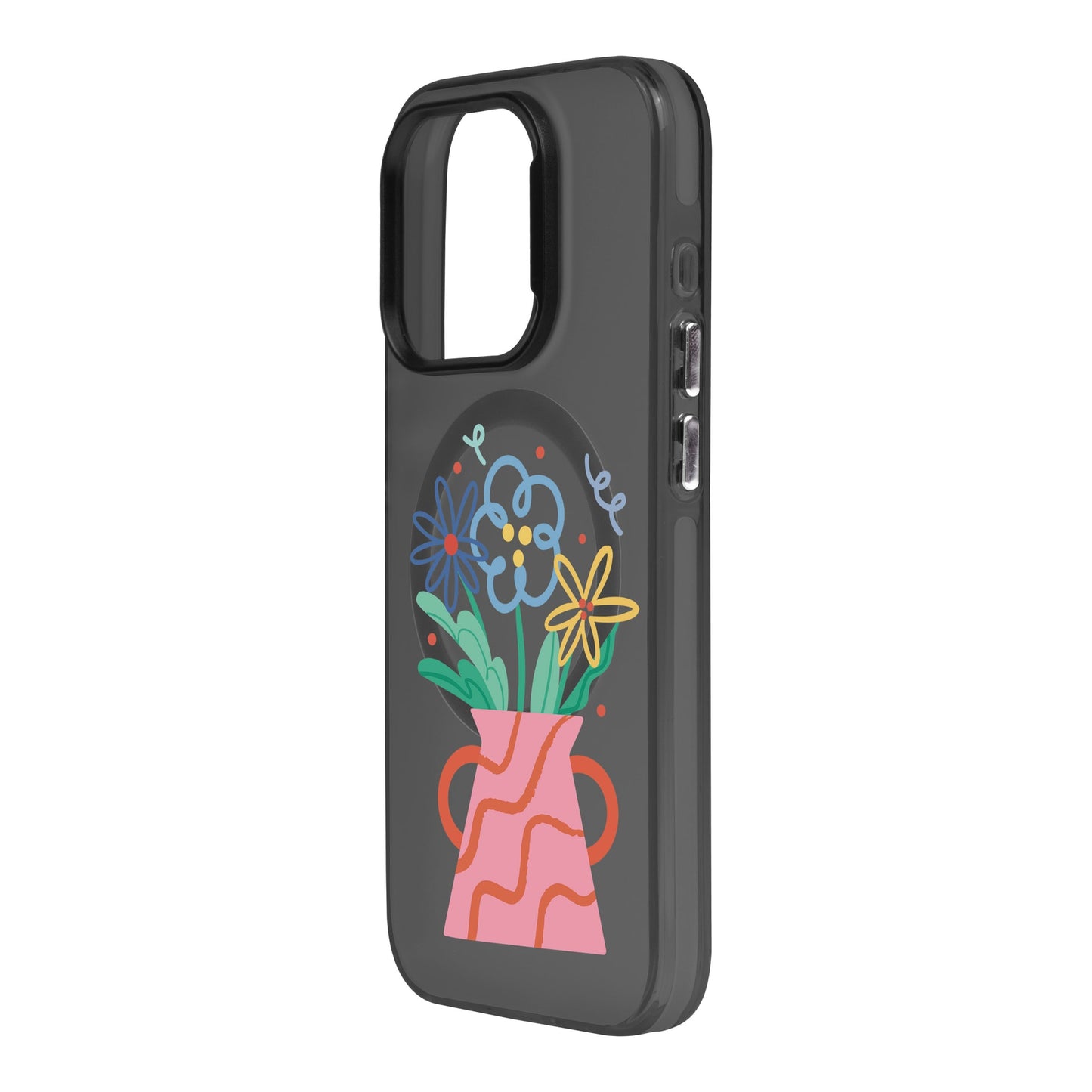 PINK VASE-iPhone 13 Hold Kılıf MagSafe Özellikli