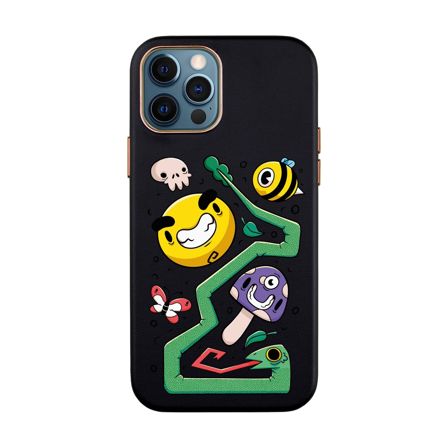 NADUR-iPhone 11 Pro Max Leather Kılıf