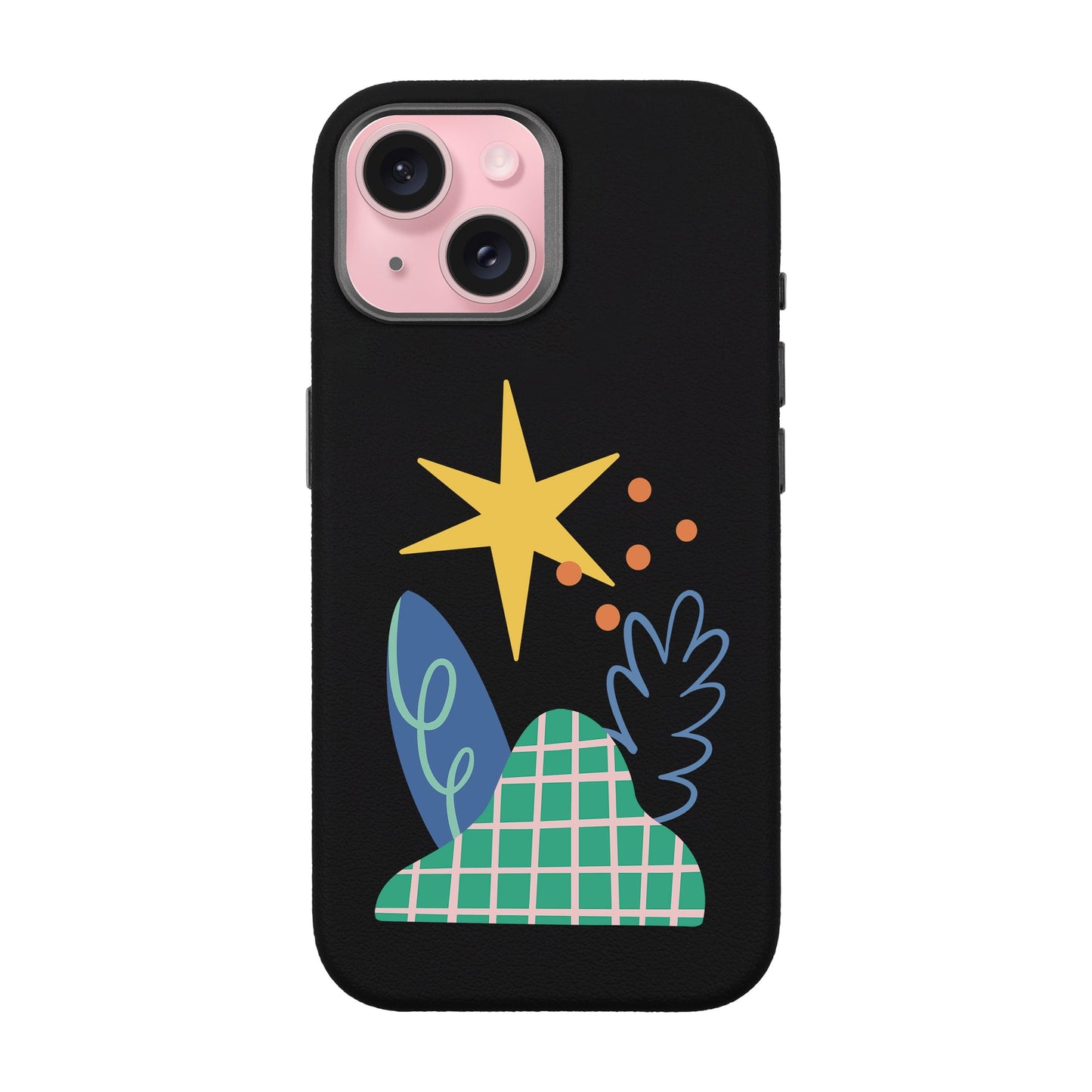 LITTLE NATURE-iPhone 15 Leather Premium Kılıf MagSafe Özellikli