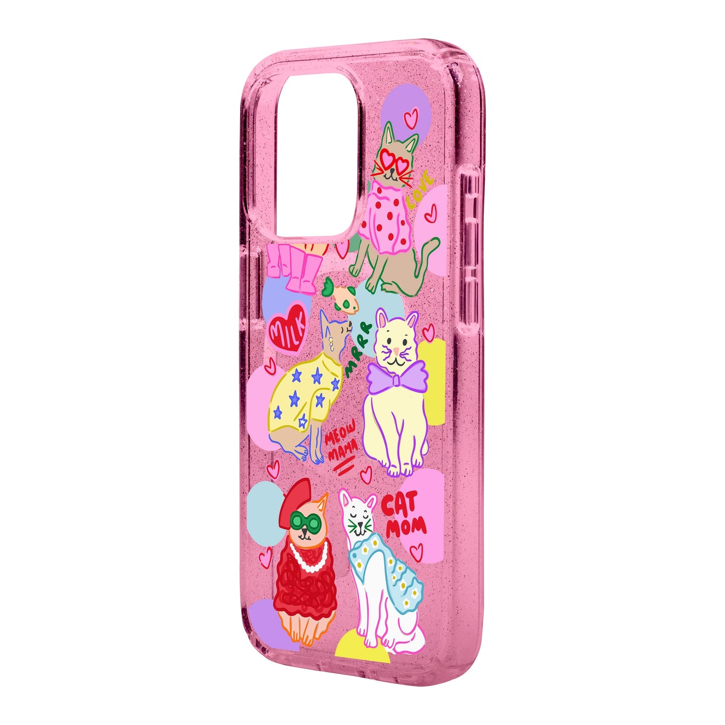 CAT MOM-iPhone 15 Pro Max Shiny Kılıf MagSafe Özellikli