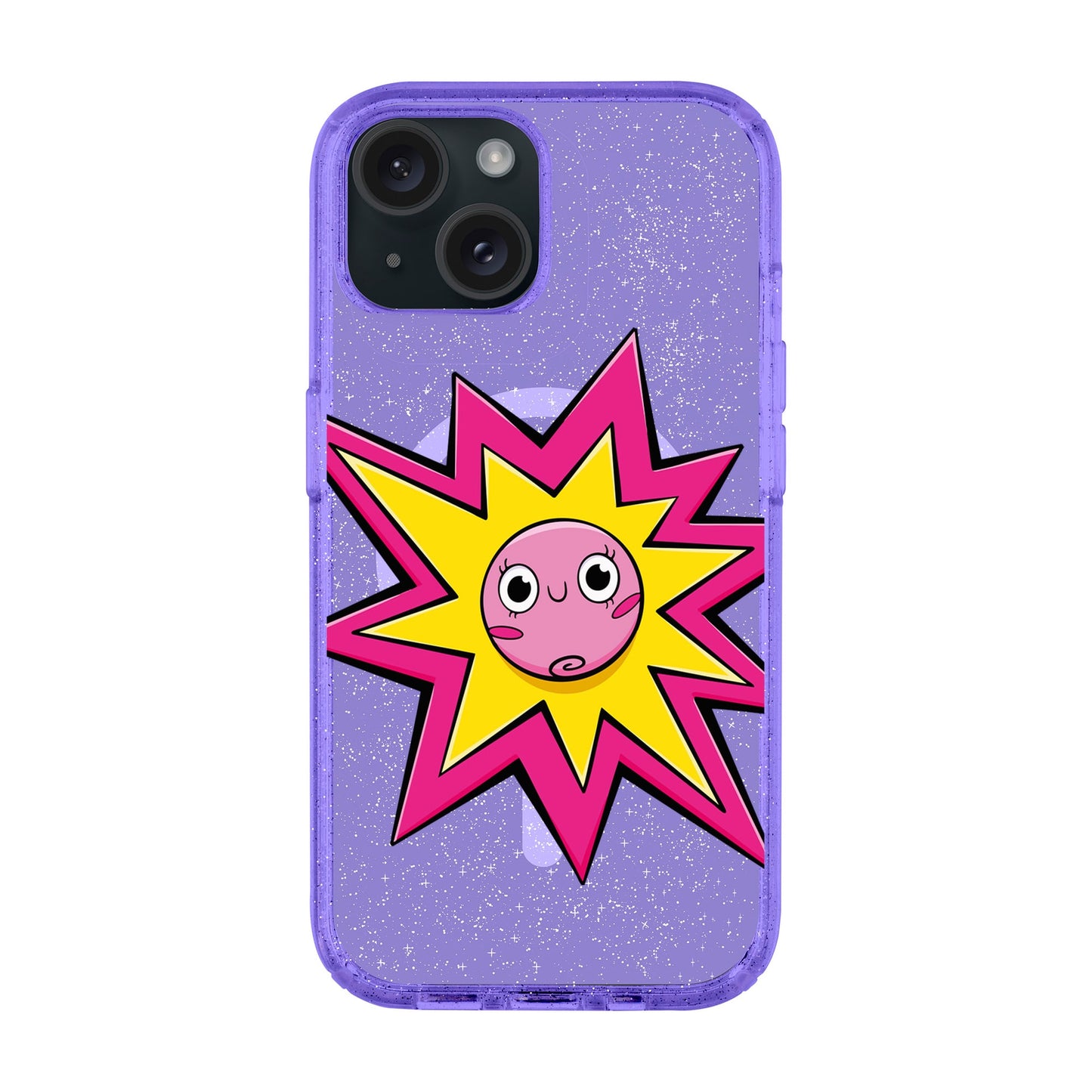 POP PRINCESSES-iPhone 14 Plus Shiny Kılıf MagSafe Özellikli