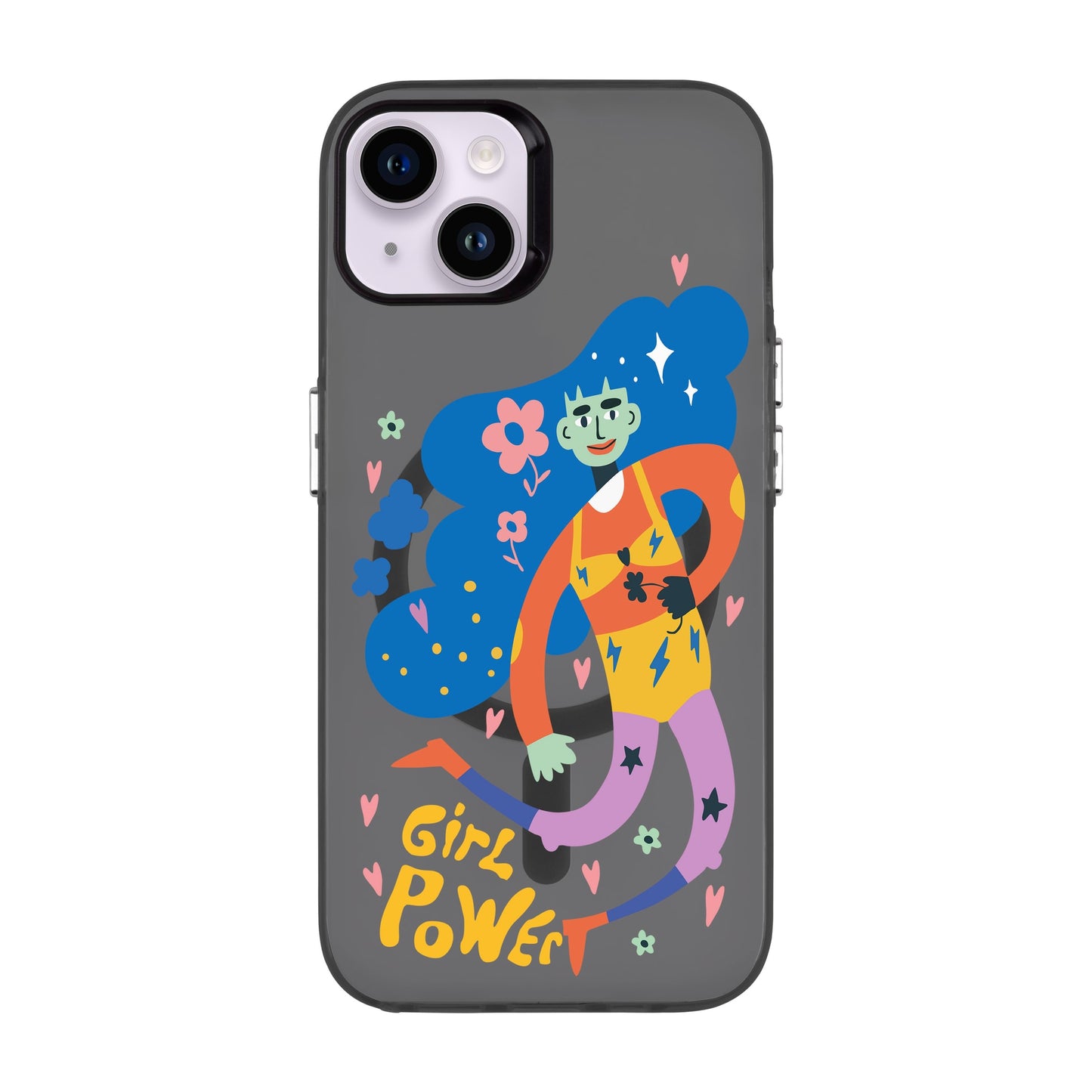 GIRL POWER-iPhone 14 Plus Hold Kılıf MagSafe Özellikli