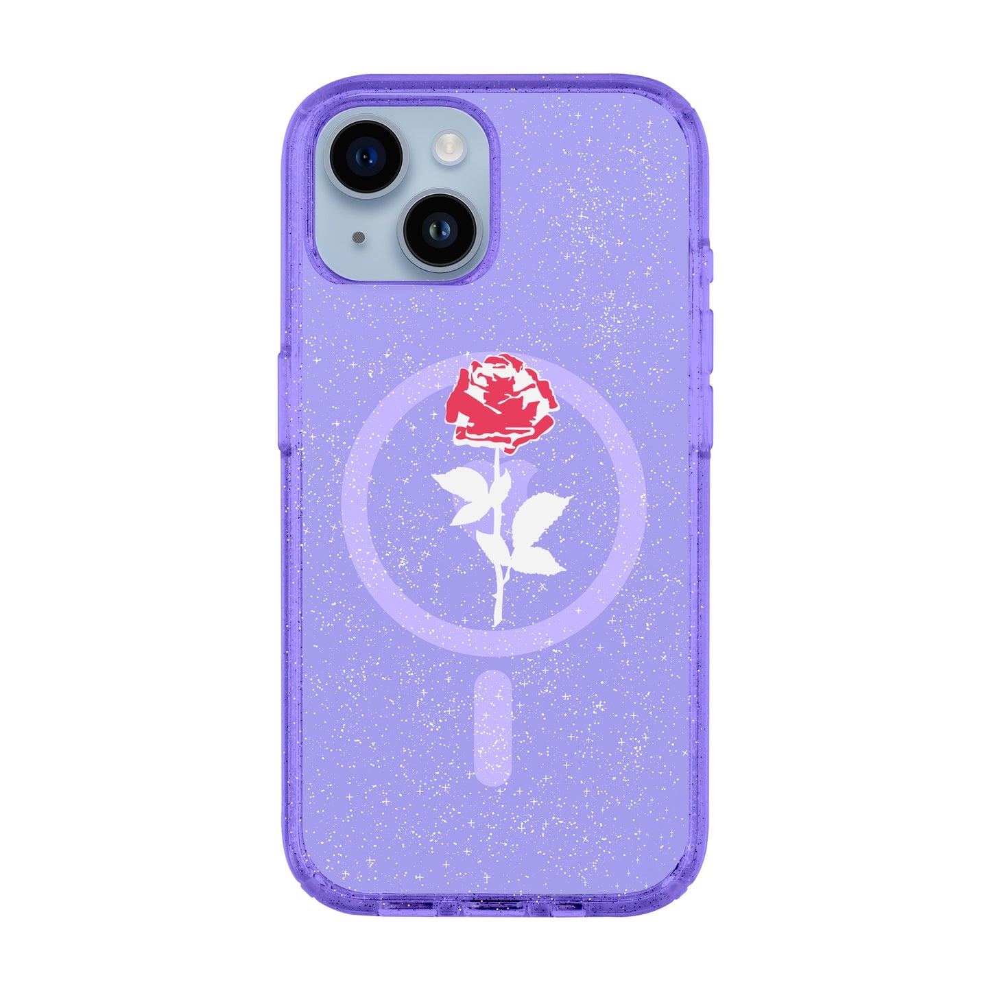 NATUREL ROSE-iPhone 14 Shiny Kılıf MagSafe Özellikli