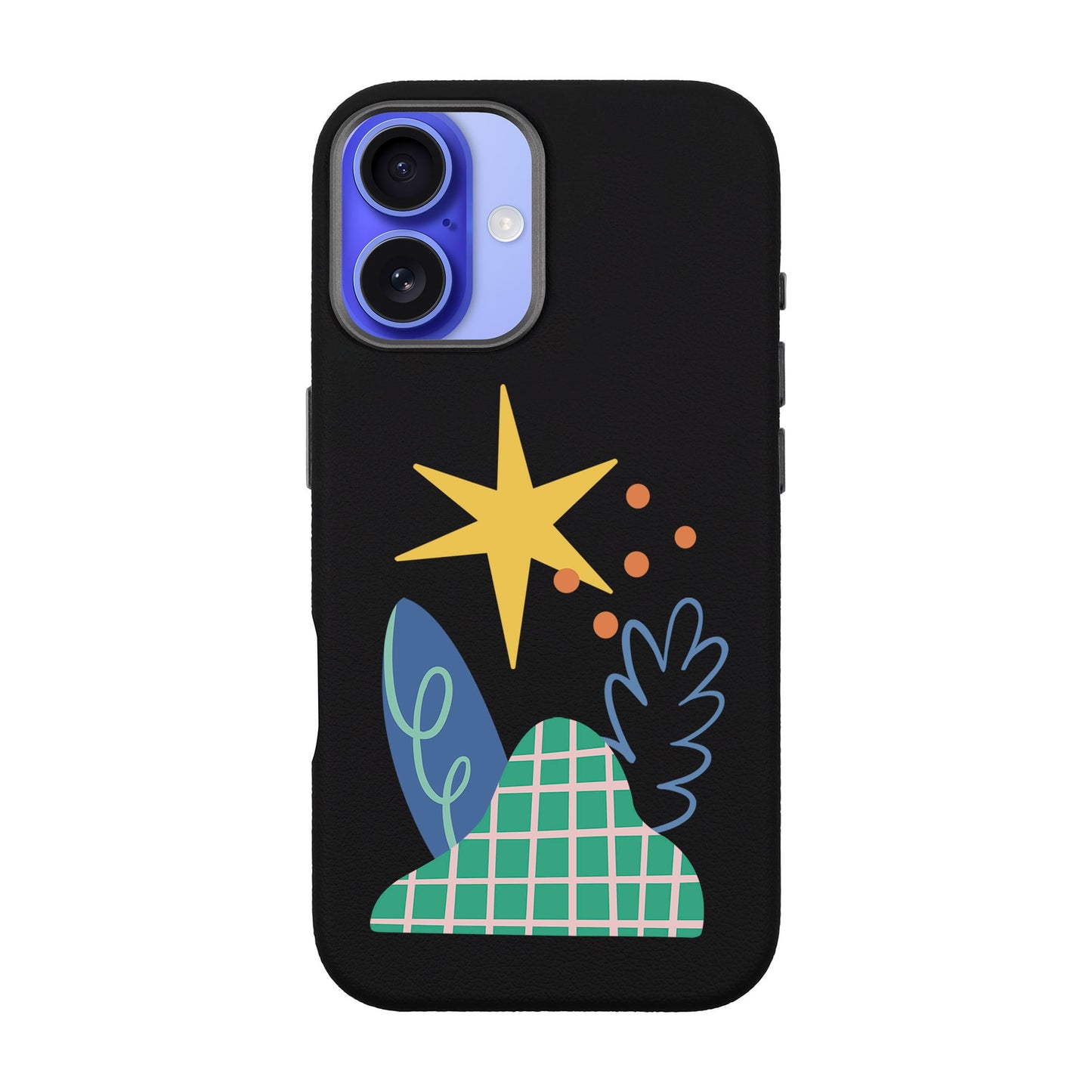 LITTLE NATURE-iPhone 16 Plus Leather Premium Kılıf MagSafe Özellikli