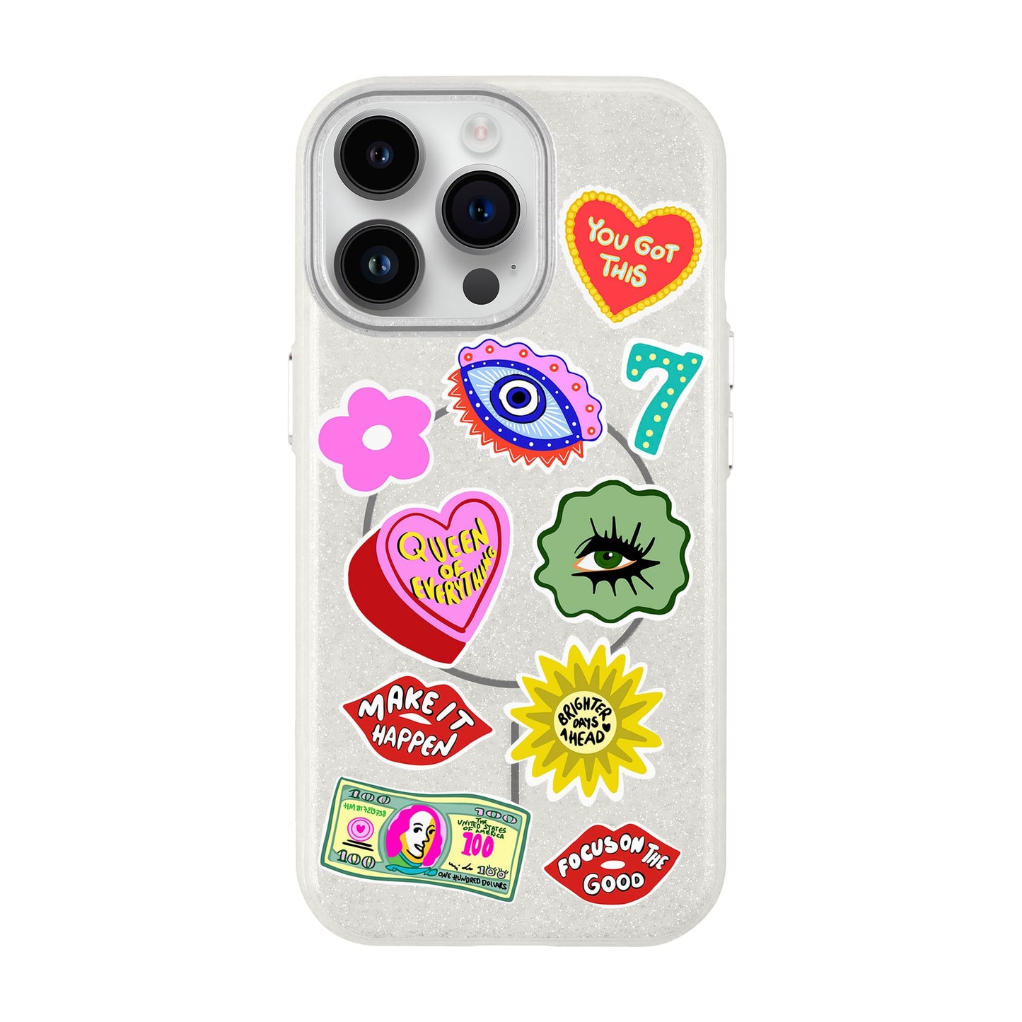 HM STICKERS-iPhone 14 Pro Max Radiant Kılıf MagSafe Özellikli