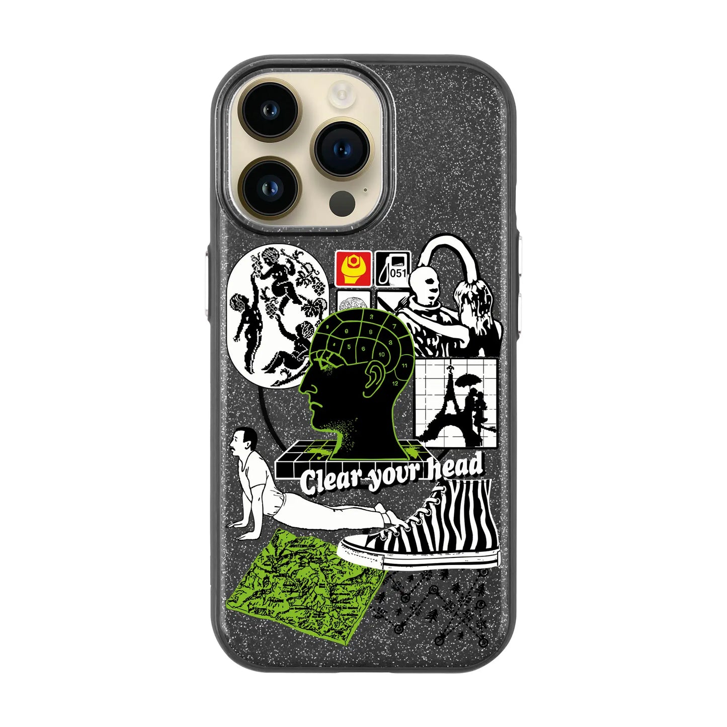 CLEAR YOUR HEAD-iPhone 14 Pro Max Radiant Kılıf MagSafe Özellikli