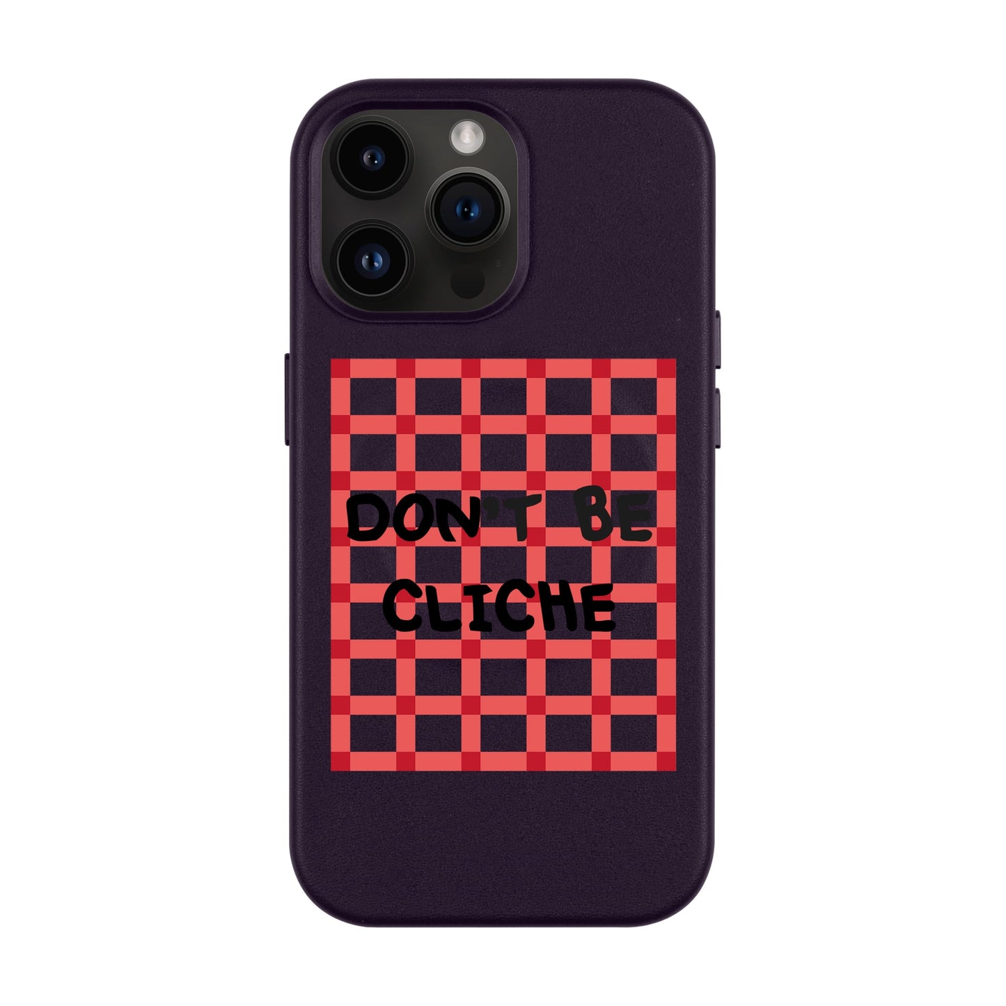 DON'T BE CLICHE-iPhone 14 Pro Max Leather Kılıf MagSafe Özellikli
