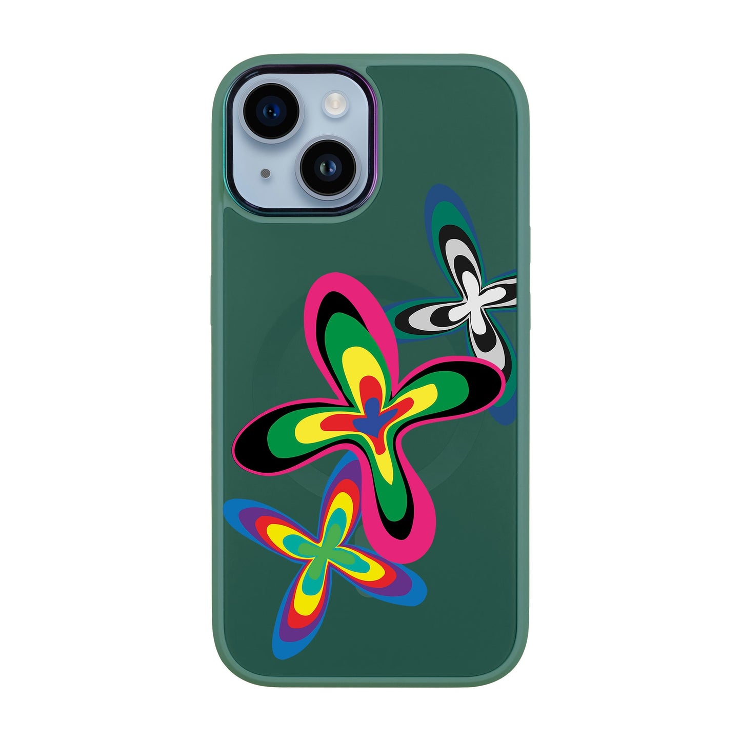 COLOR FLOWER-iPhone 12 Vigor Kılıf MagSafe Özellikli