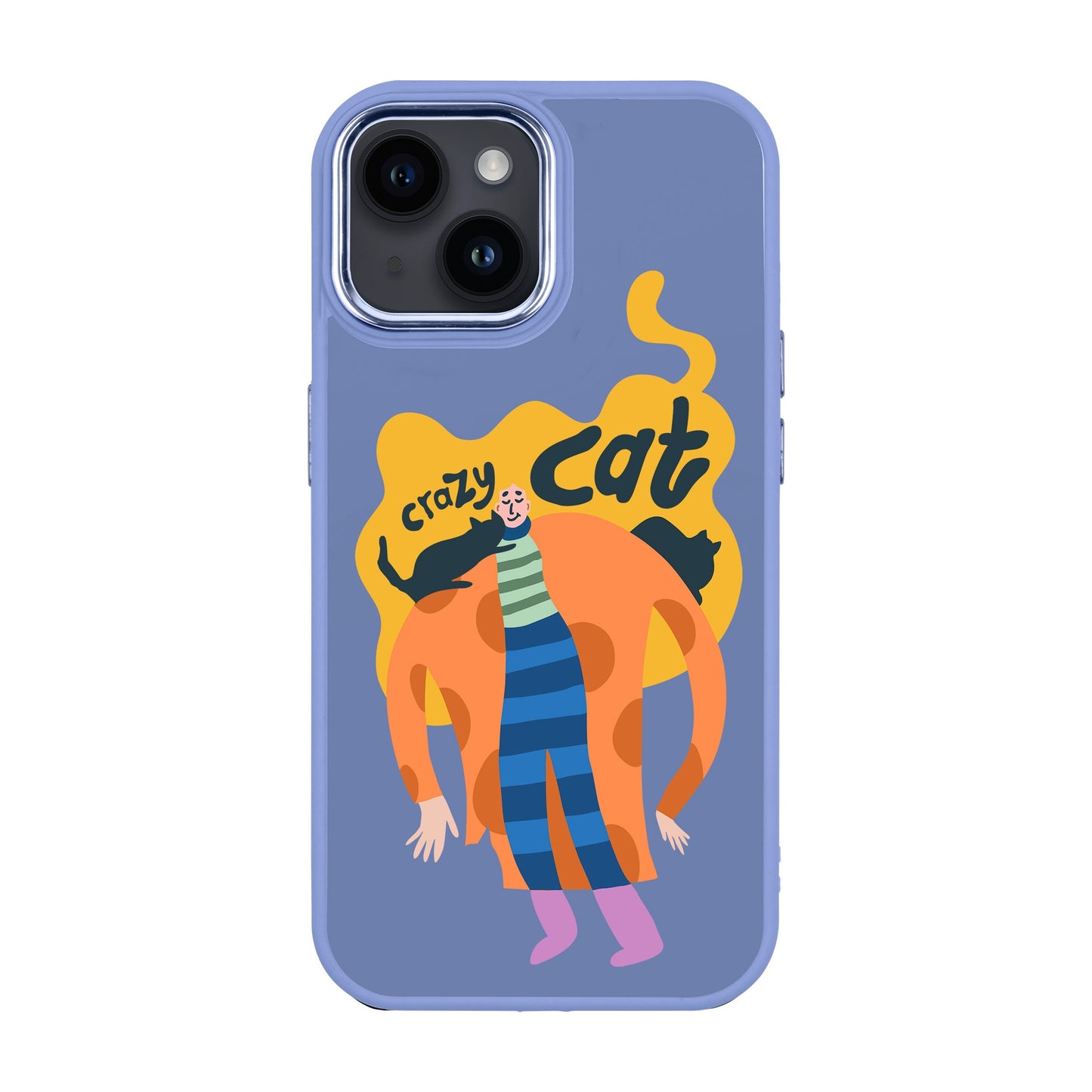 CRAZY CAT-iPhone 14 Plus Proof Kılıf