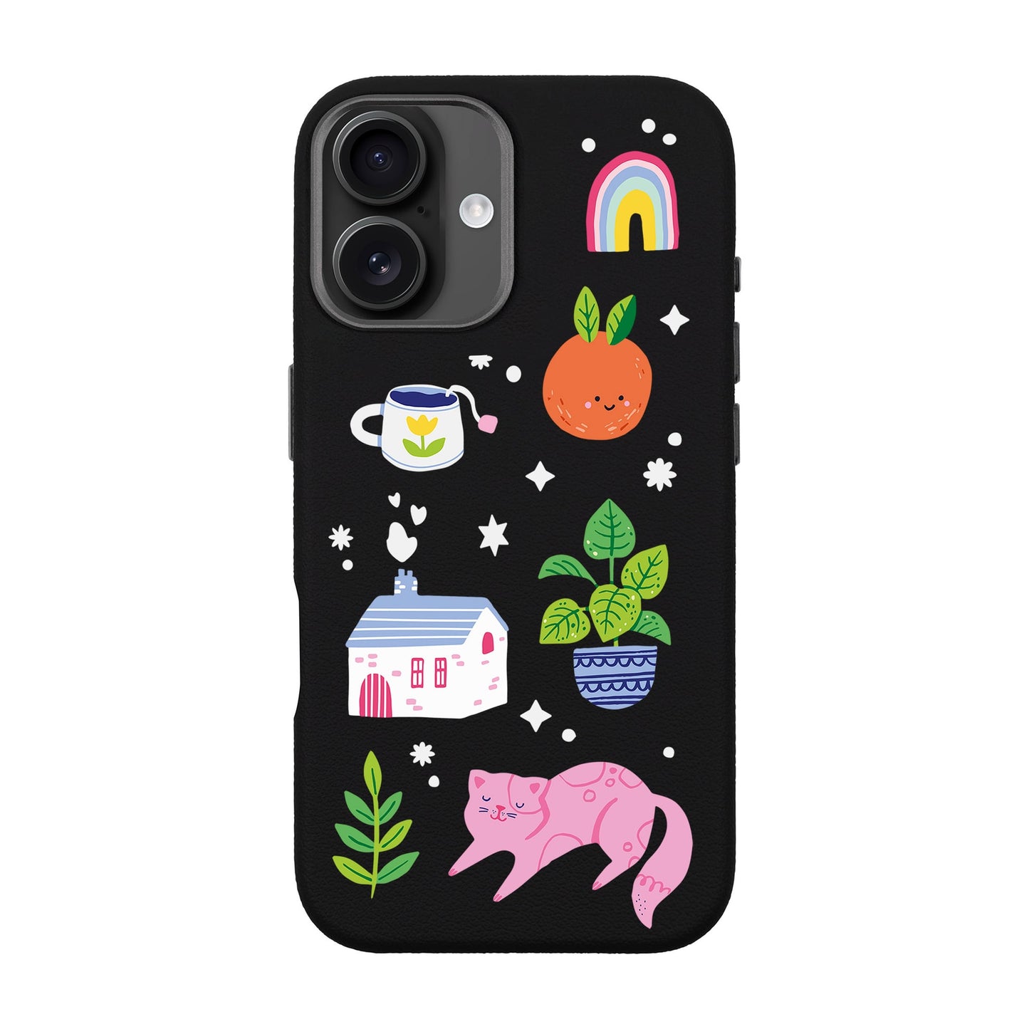 FRESH SPRING-iPhone 16 Leather Premium Kılıf MagSafe Özellikli