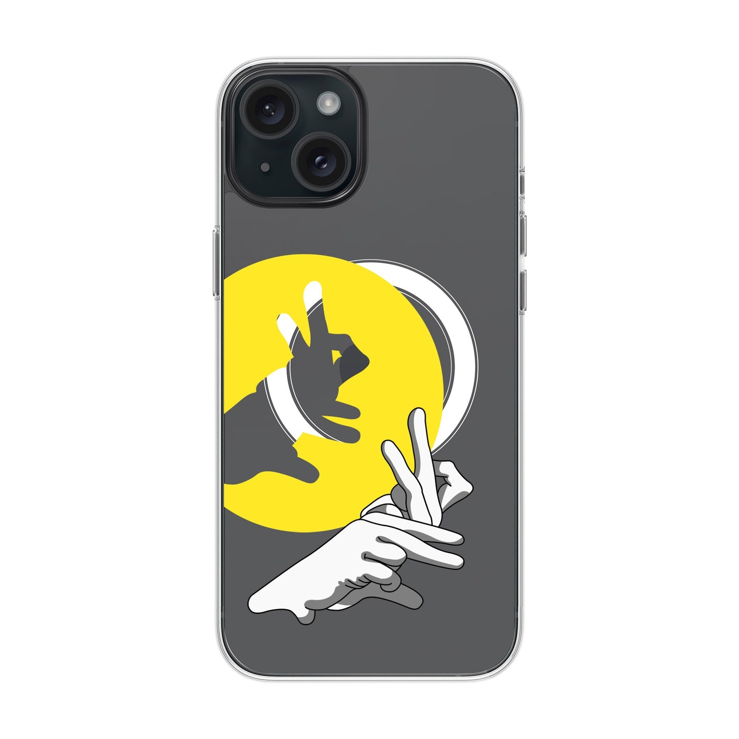 BUNNY-iPhone 15 Plus Solid Kılıf MagSafe Özellikli