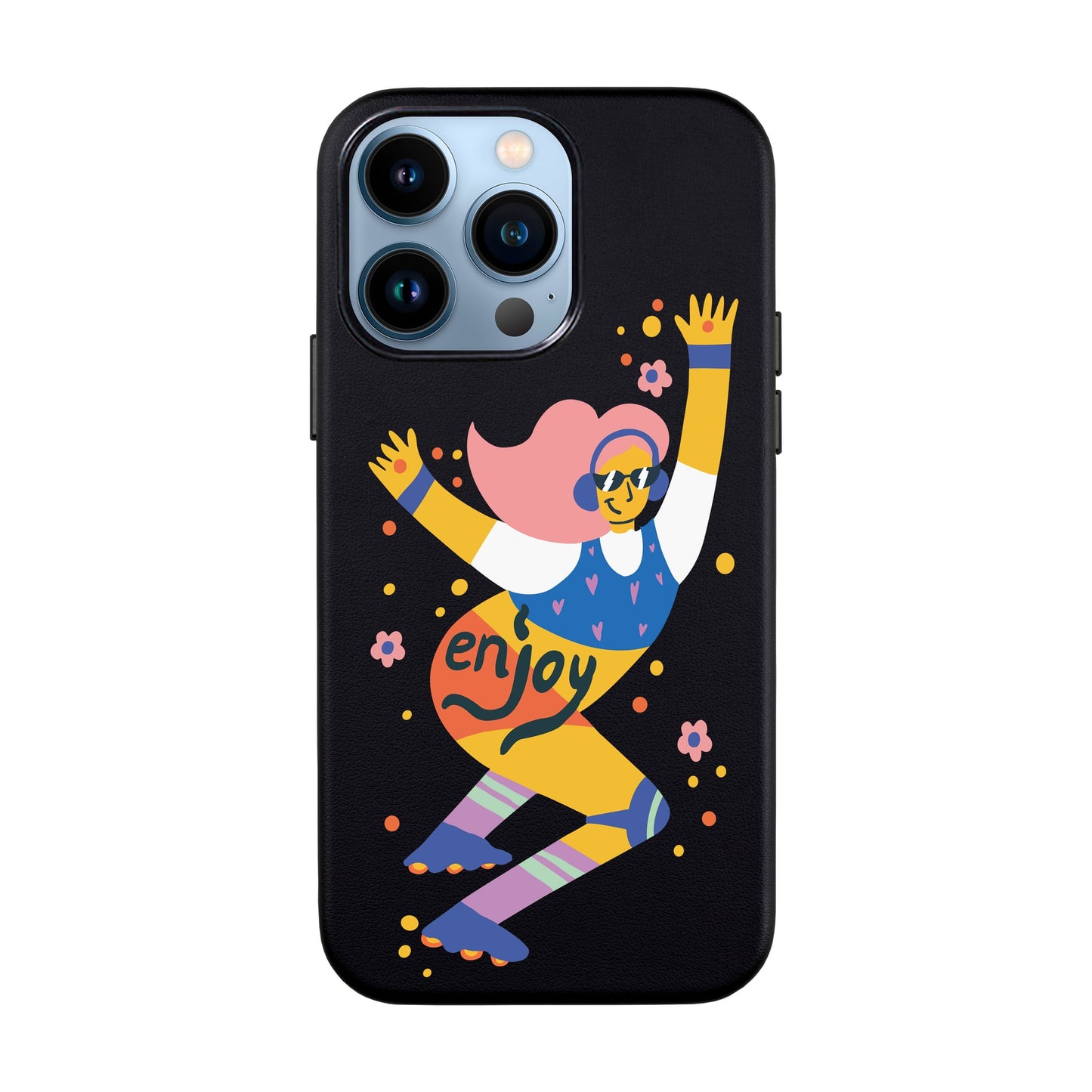 ENJOY-iPhone 13 Pro Max Leather Kılıf