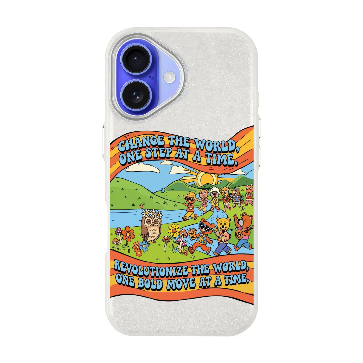 CHANGE THE WORLD-iPhone 16 Radiant Kılıf MagSafe Özellikli
