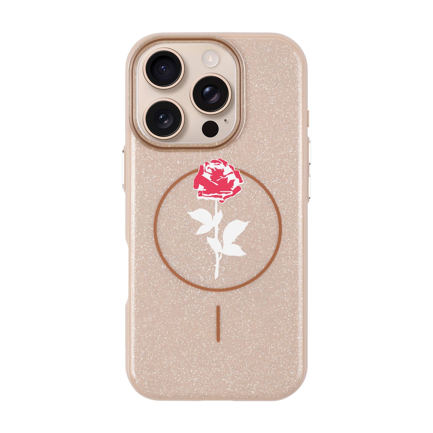 NATUREL ROSE-iPhone 16 Pro Radiant Kılıf MagSafe Özellikli