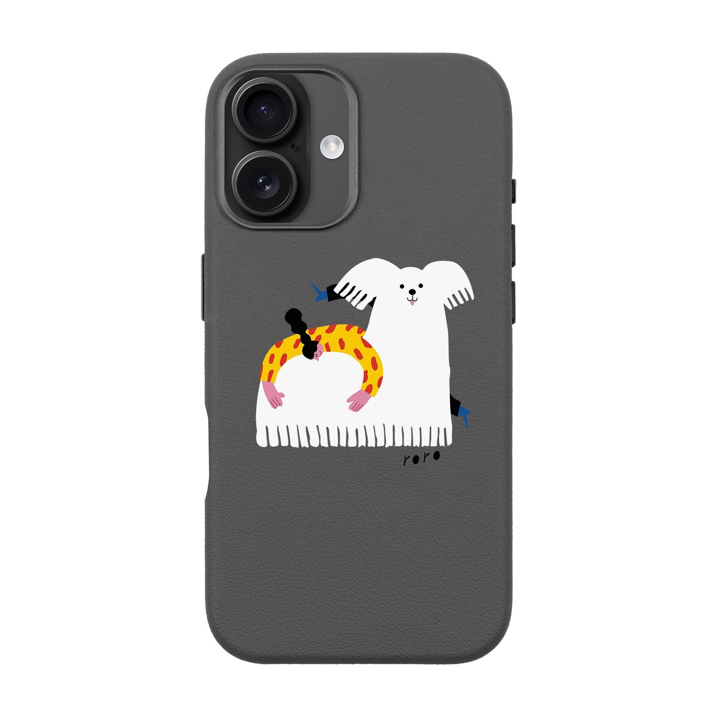 FANCY DOG-iPhone 16 Plus Leather Premium Kılıf MagSafe Özellikli