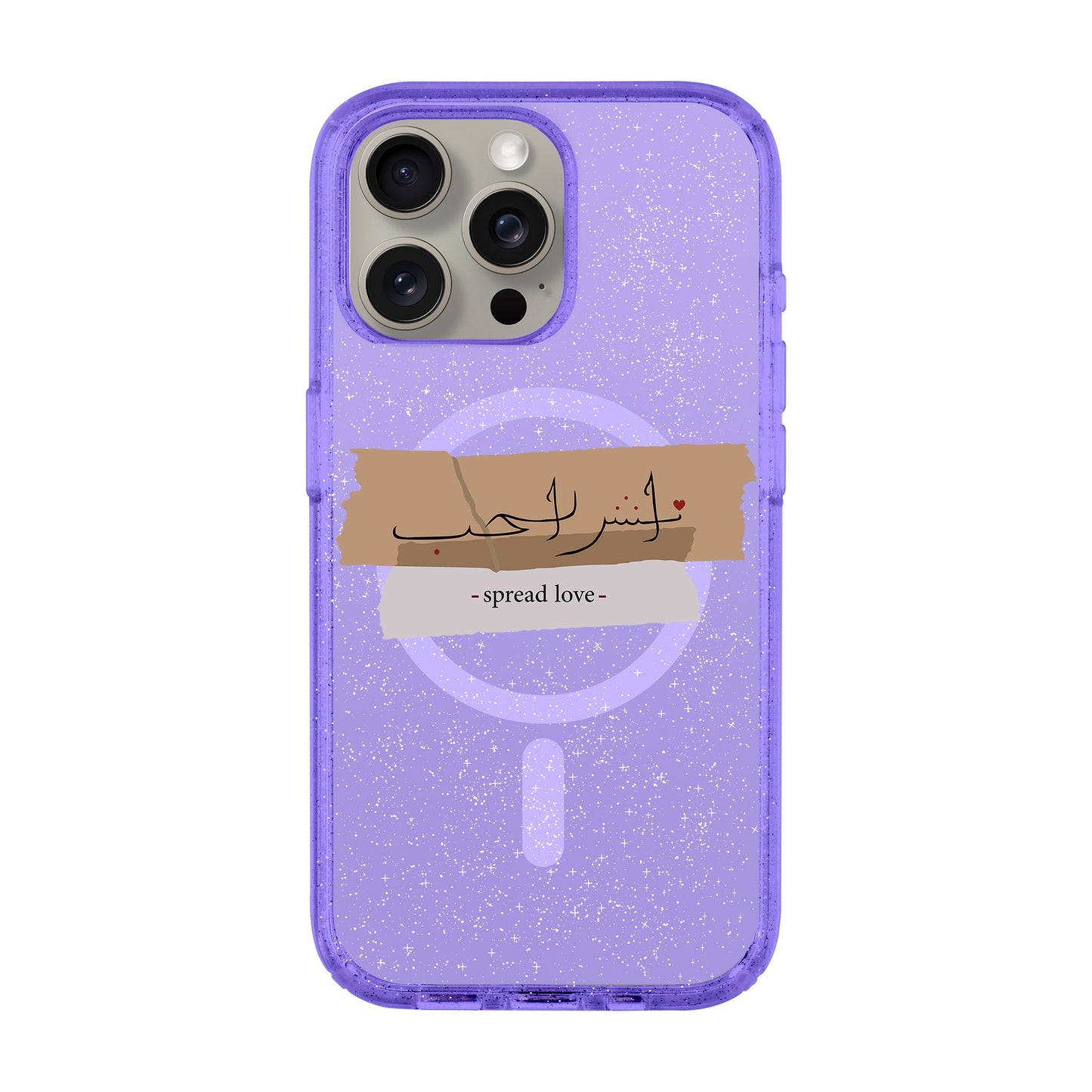 SPREAD LOVE-iPhone 15 Pro Max Shiny Kılıf MagSafe Özellikli
