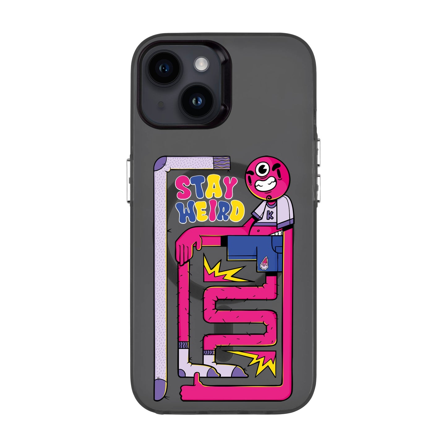 OG TOOTHY-iPhone 14 Hold Kılıf MagSafe Özellikli