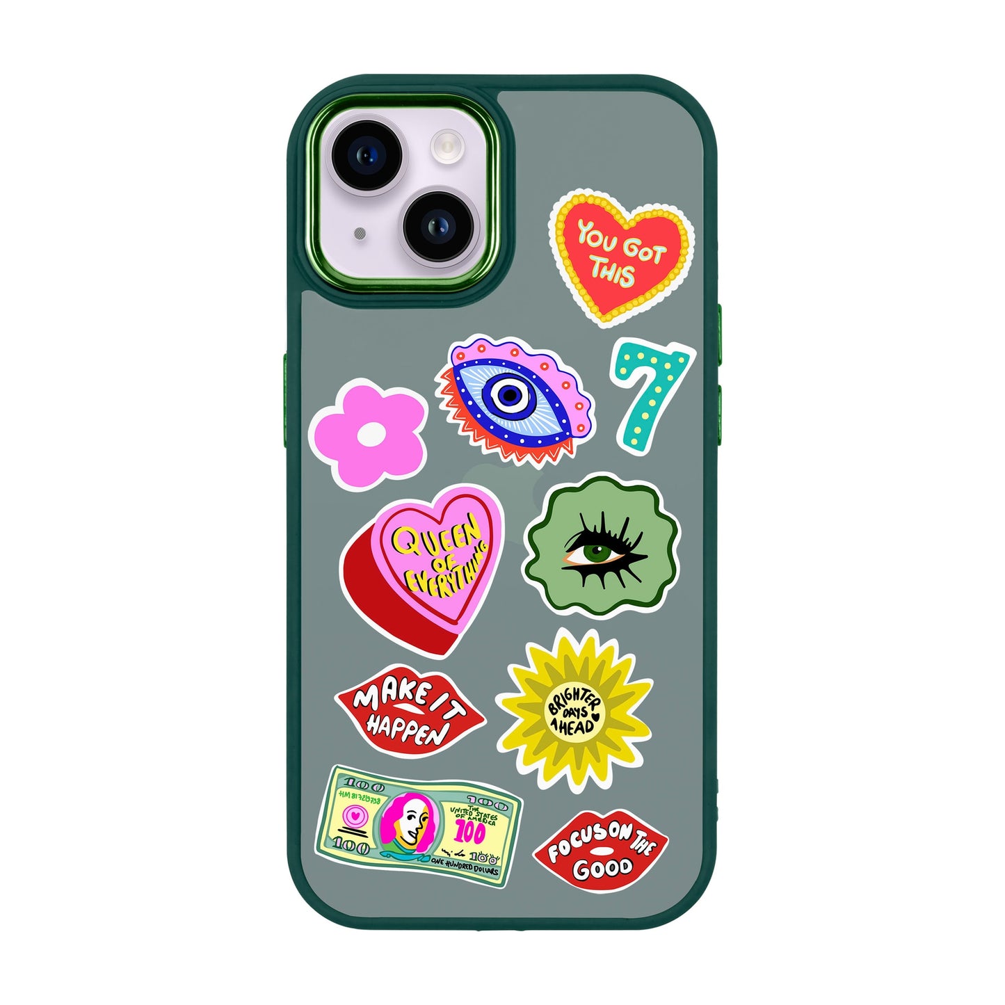 HM STICKERS-iPhone 14 Plus Proof Kılıf