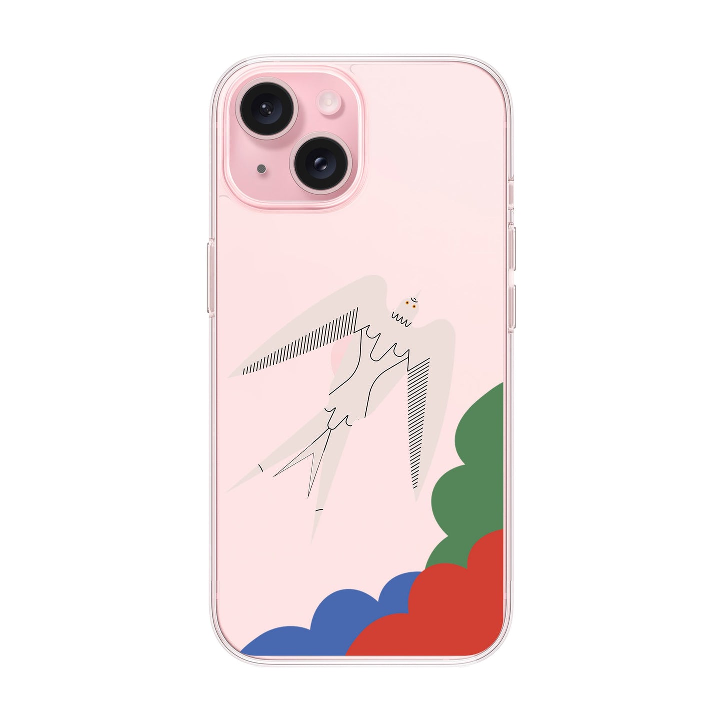 L’OISEAU LIBRE-iPhone 15 Solid Kılıf