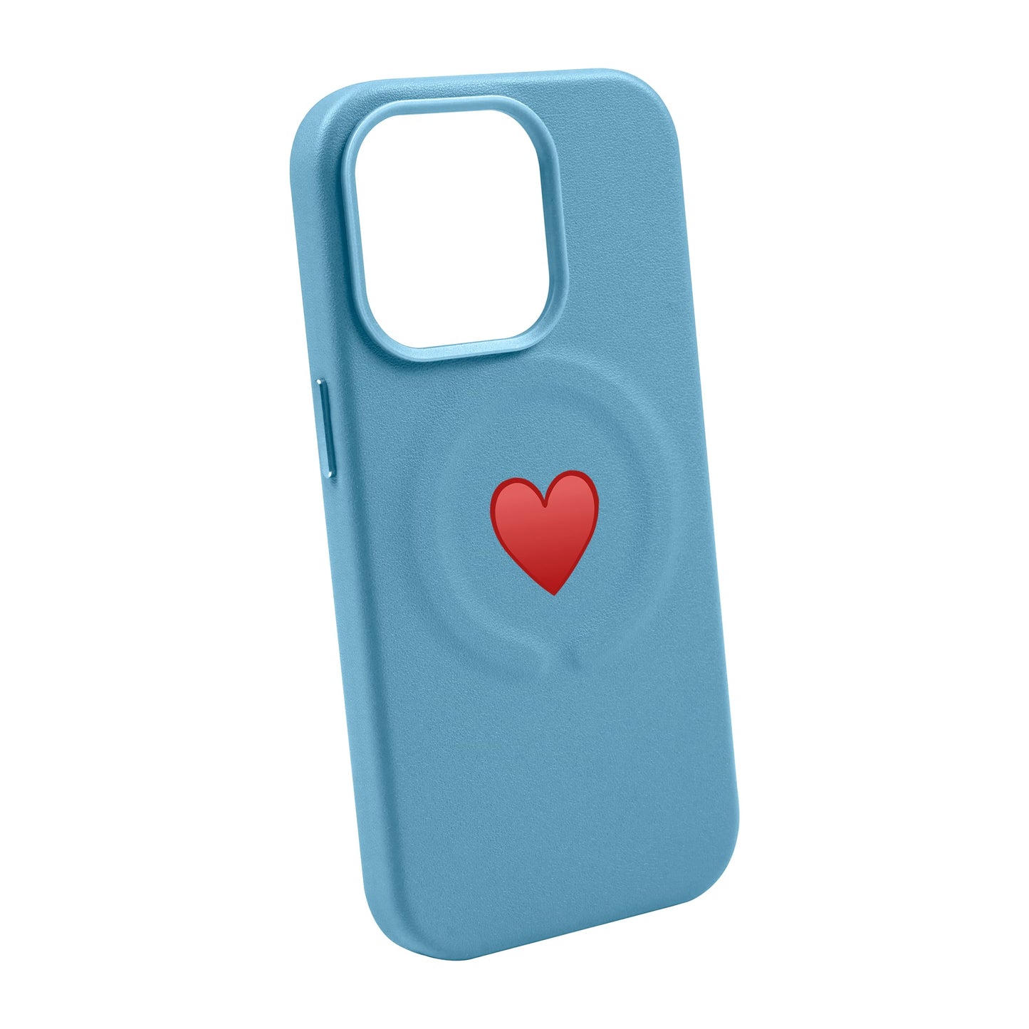 SPREAD HEART-iPhone 14 Pro Max Leather Kılıf MagSafe Özellikli
