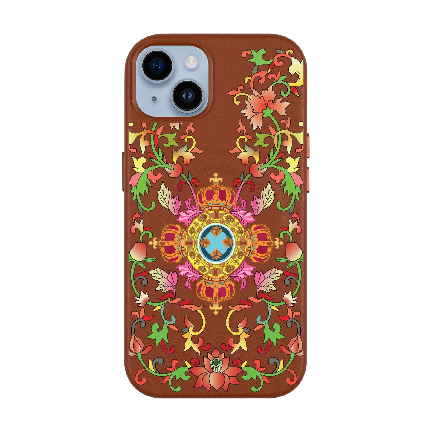 SPIRAL-iPhone 14 Plus Leather Kılıf MagSafe Özellikli