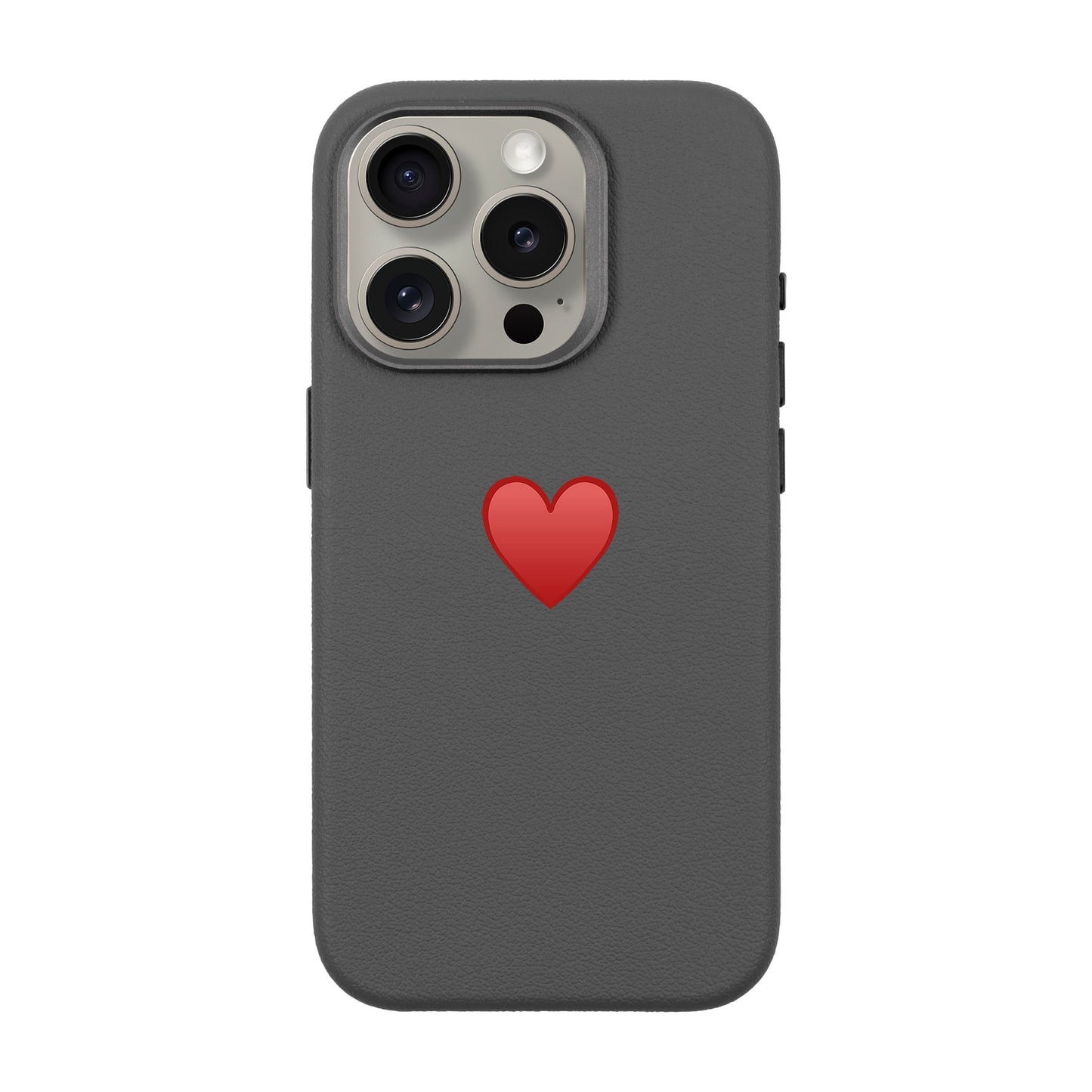 SPREAD HEART-iPhone 15 Pro Leather Premium Kılıf MagSafe Özellikli