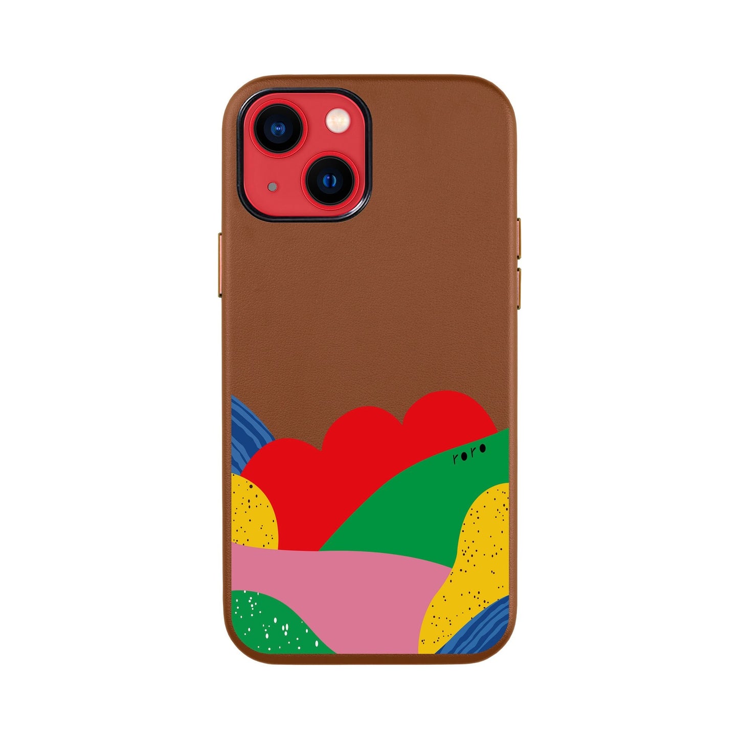 FLAG-iPhone 14 Leather Kılıf