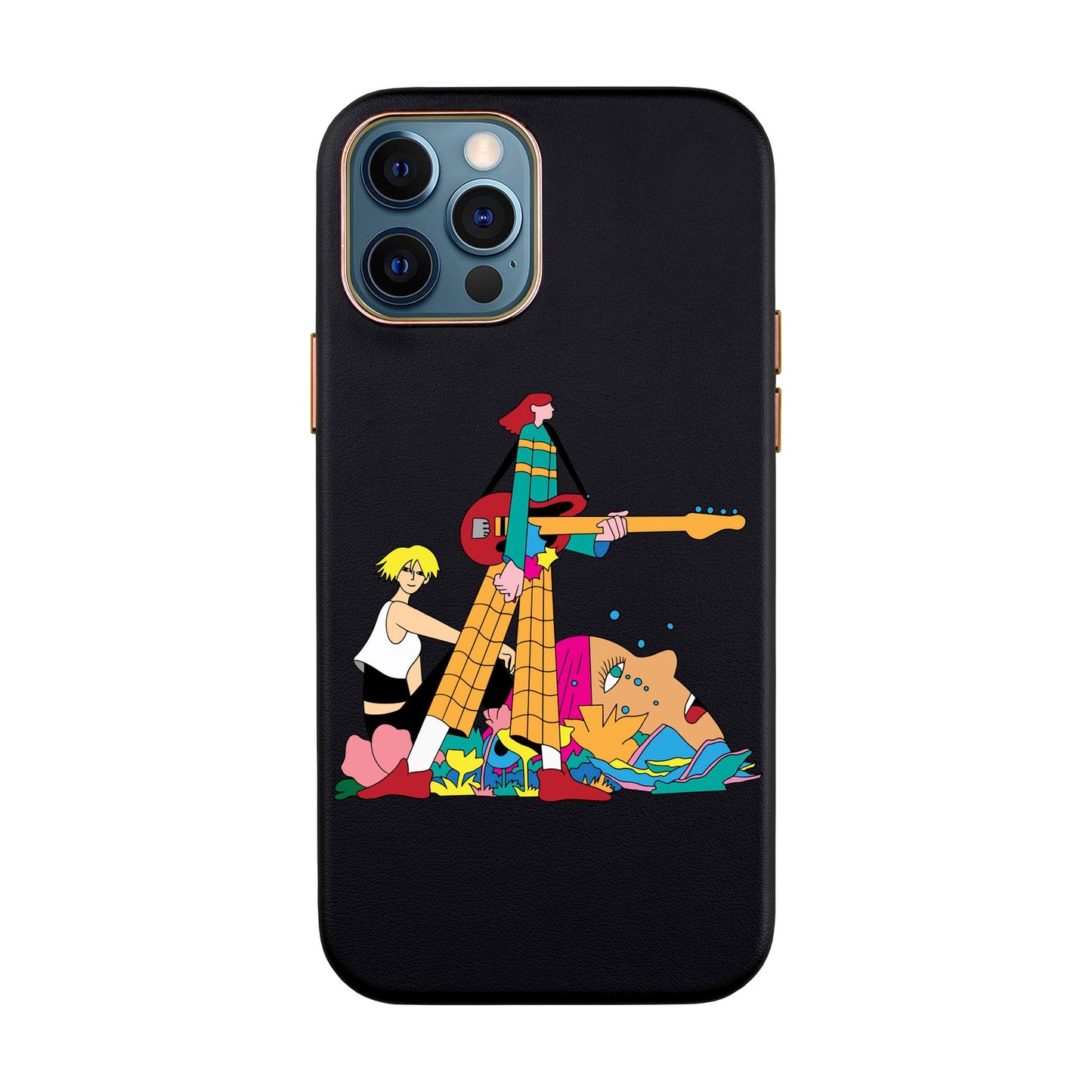 HER BAND-iPhone X / Xs Leather Kılıf