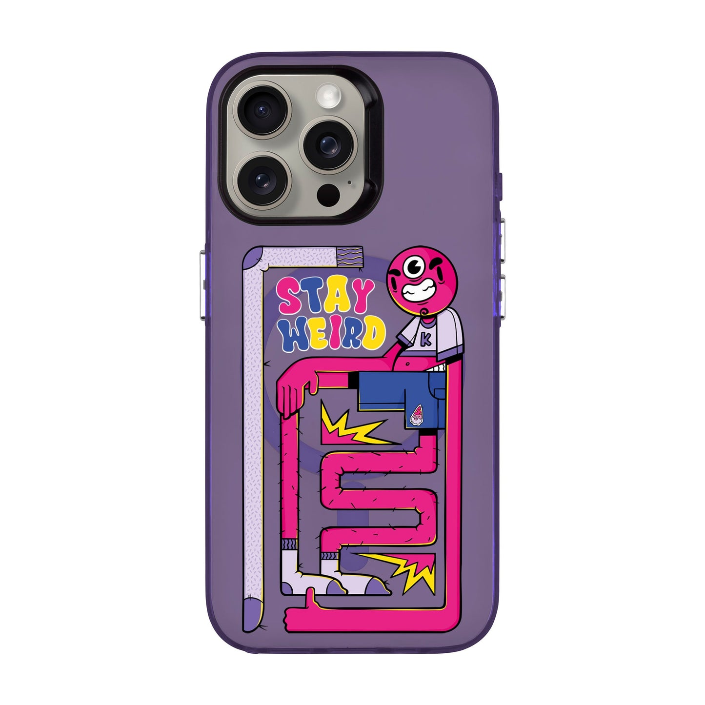 OG TOOTHY-iPhone 15 Pro Max Hold Kılıf MagSafe Özellikli