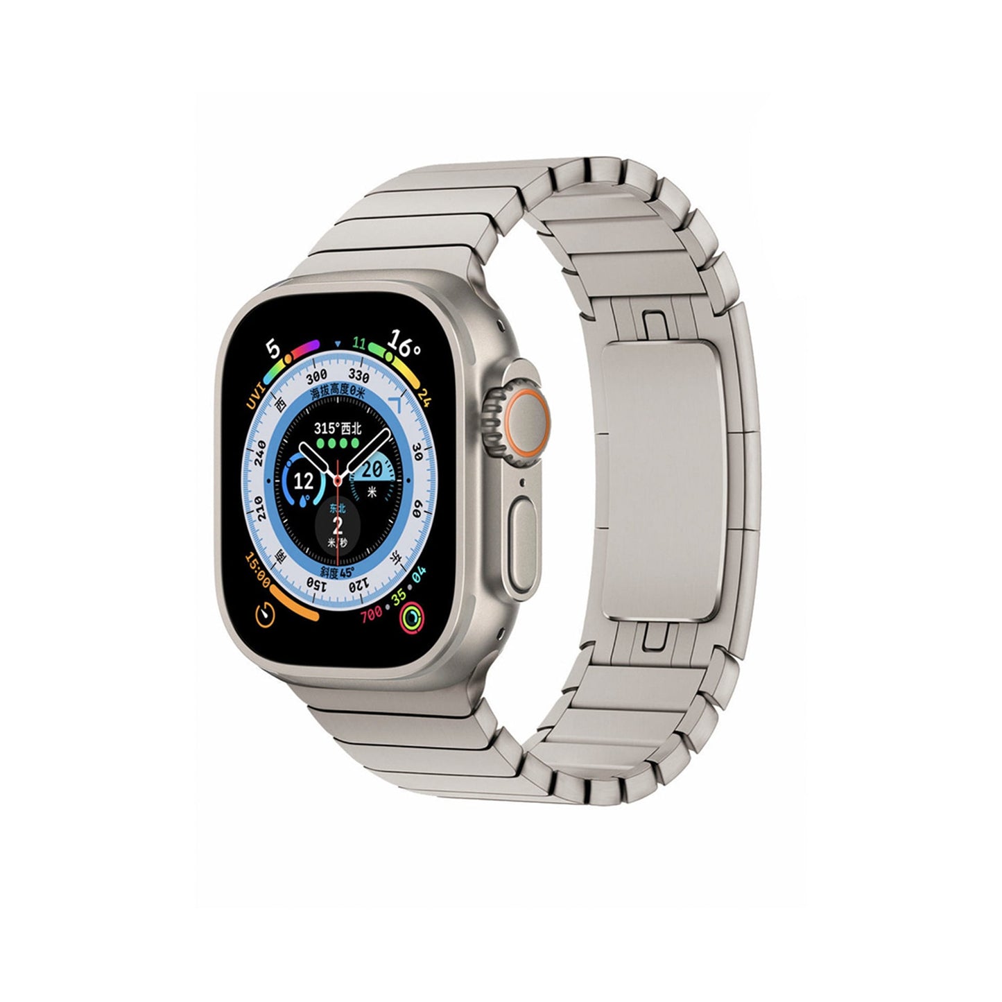 Apple Watch Kont Kordon-Titanyum