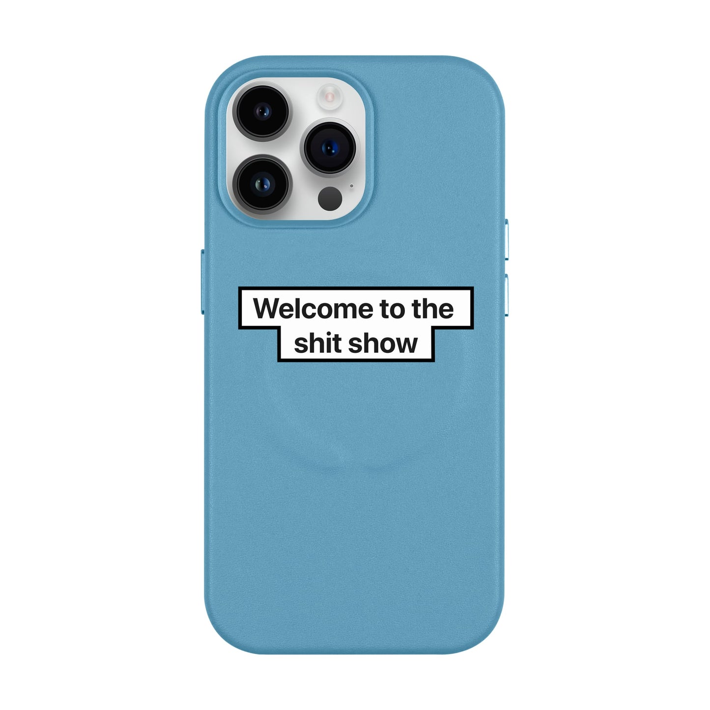 WELCOME-iPhone 14 Pro Max Leather Kılıf MagSafe Özellikli
