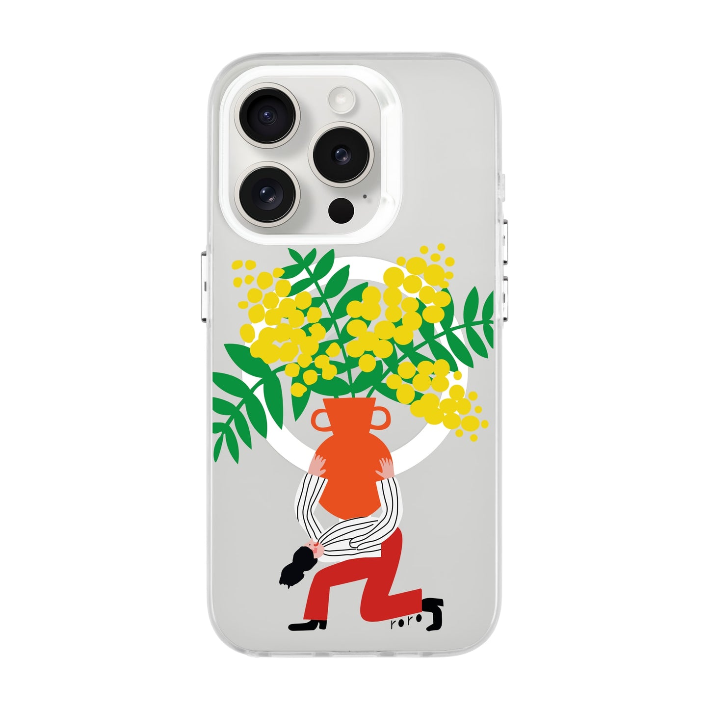 VASE-iPhone 13 Pro Max Hold Kılıf MagSafe Özellikli