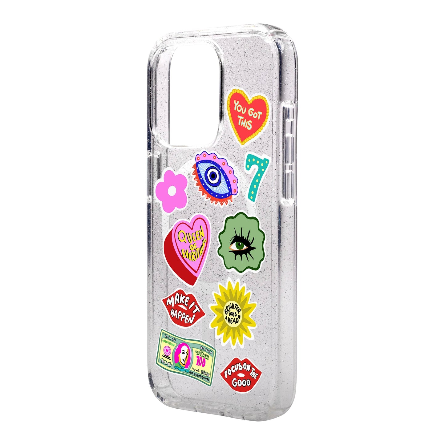 HM STICKERS-iPhone 15 Pro Shiny Kılıf MagSafe Özellikli