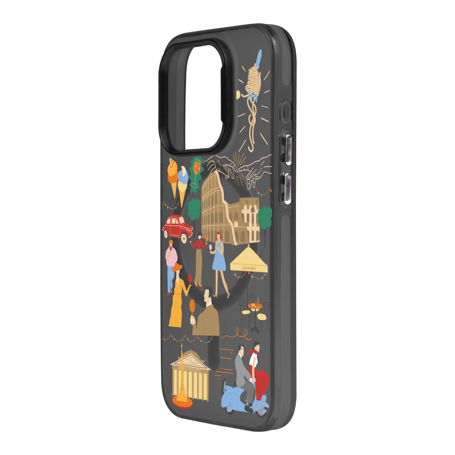 ROMA-iPhone 15 Pro Max Hold Kılıf MagSafe Özellikli
