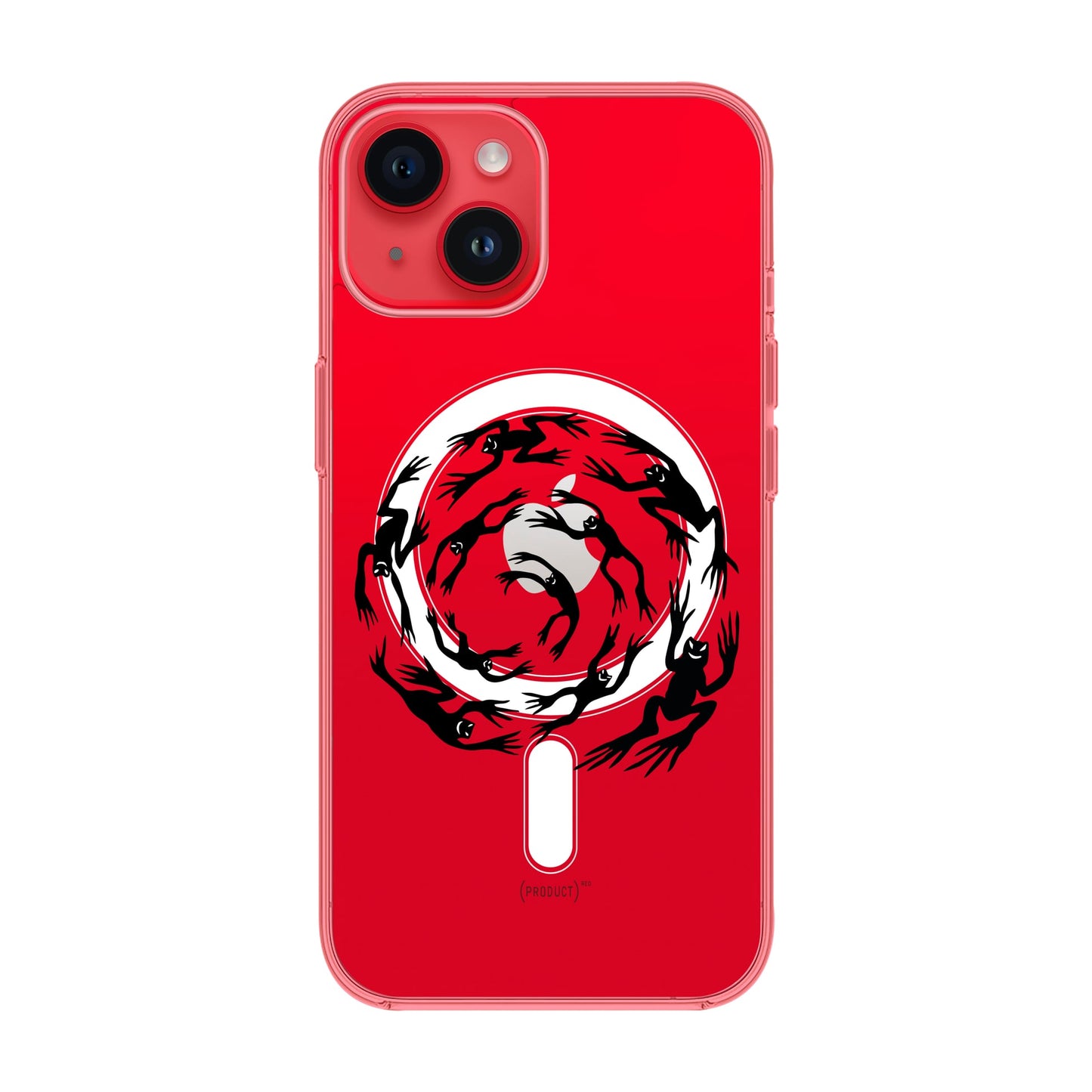 SWIRLING FROG-iPhone 12 Solid Kılıf MagSafe Özellikli